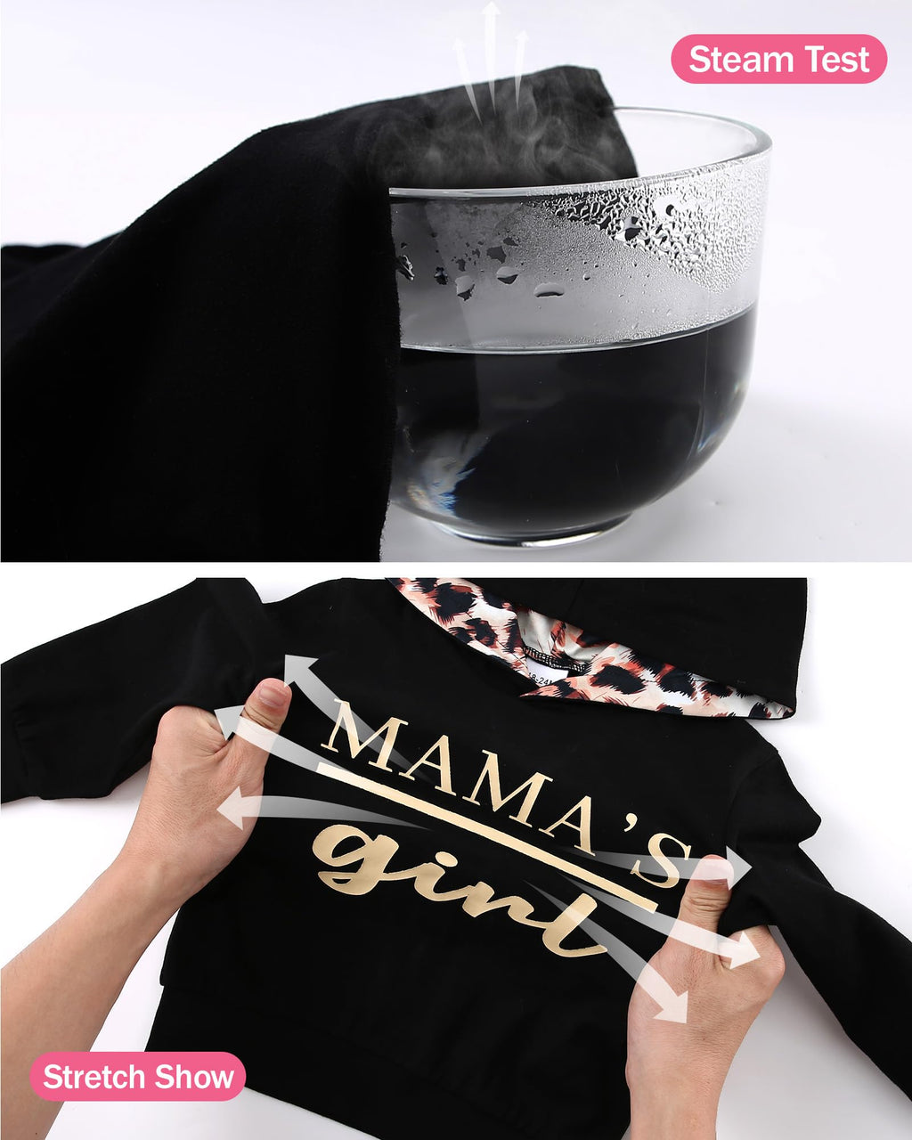 ZOEREA Toddler Girls Clothes Baby Outfits Letter Hoodie Sweatshirts Flower Sweatpants 2Pcs Tracksuit Fall Winter Clothing