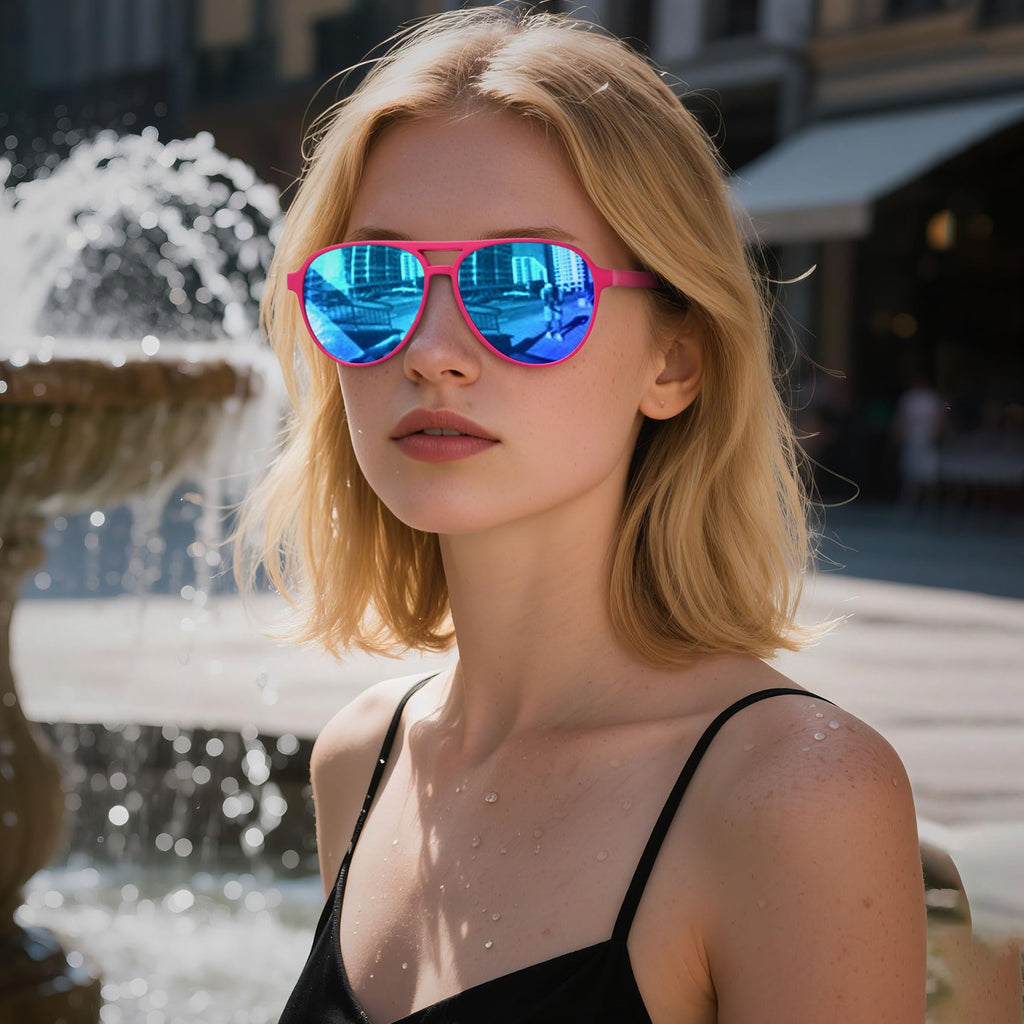 STORYCOAST Polarized Aviator Sunglasses for Men Women Classic Retro Aviators Sports Driving Running Sun Glasses