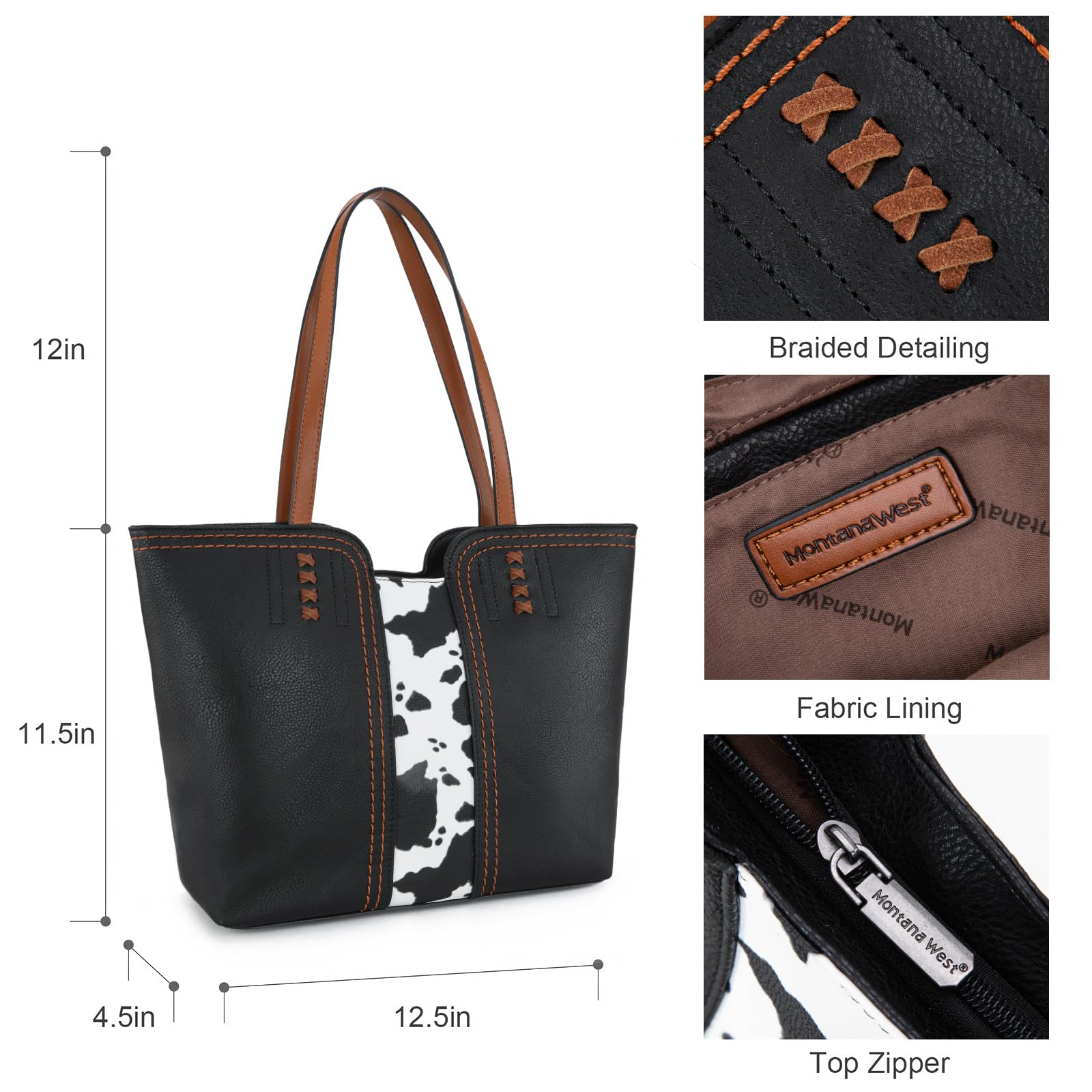Montana West Tote Bag for Women Top Handle Satchel Purse