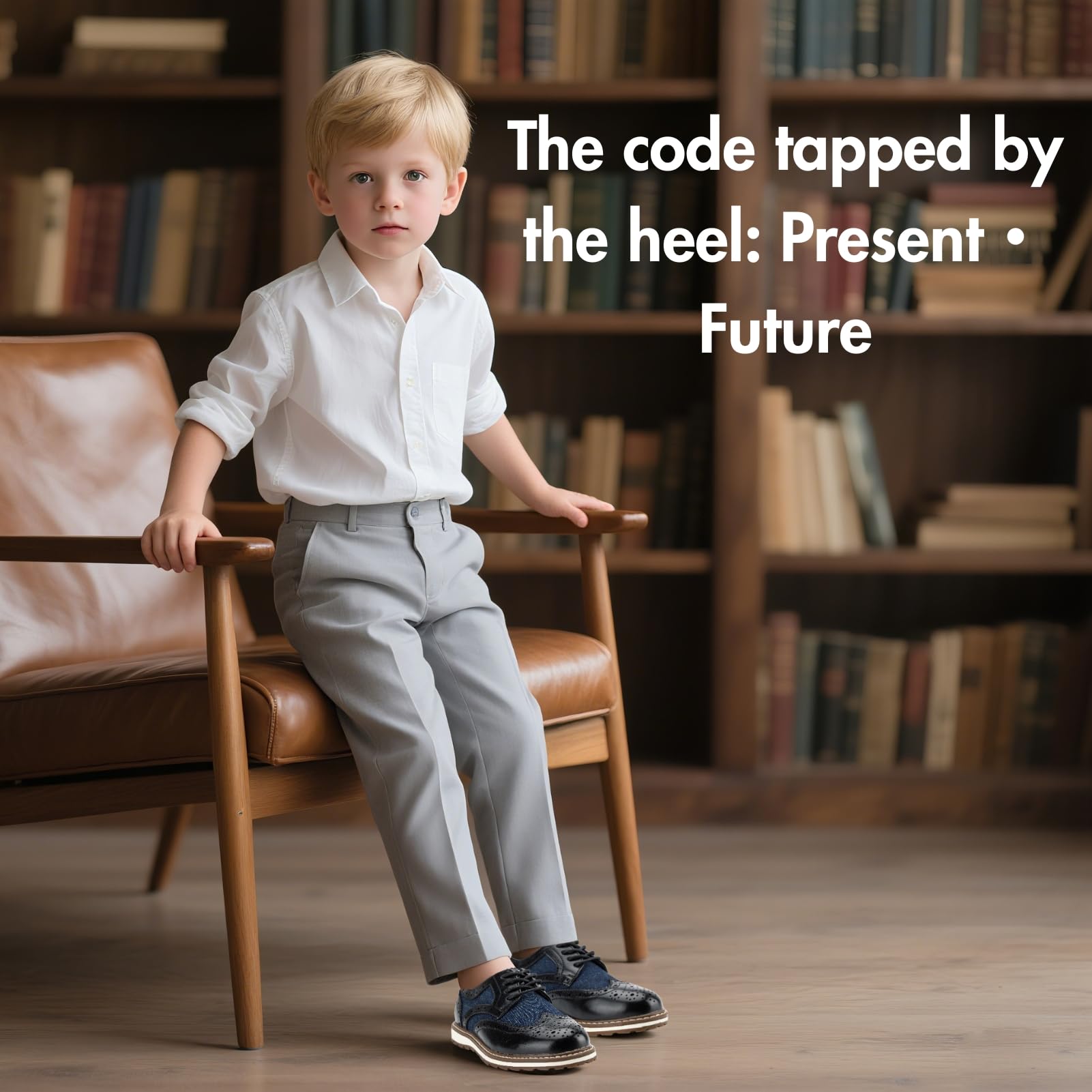 JITAI Boy's Oxford Toddler Dress Shoes Casual Comfort Uniform Formal Fashion Shoes