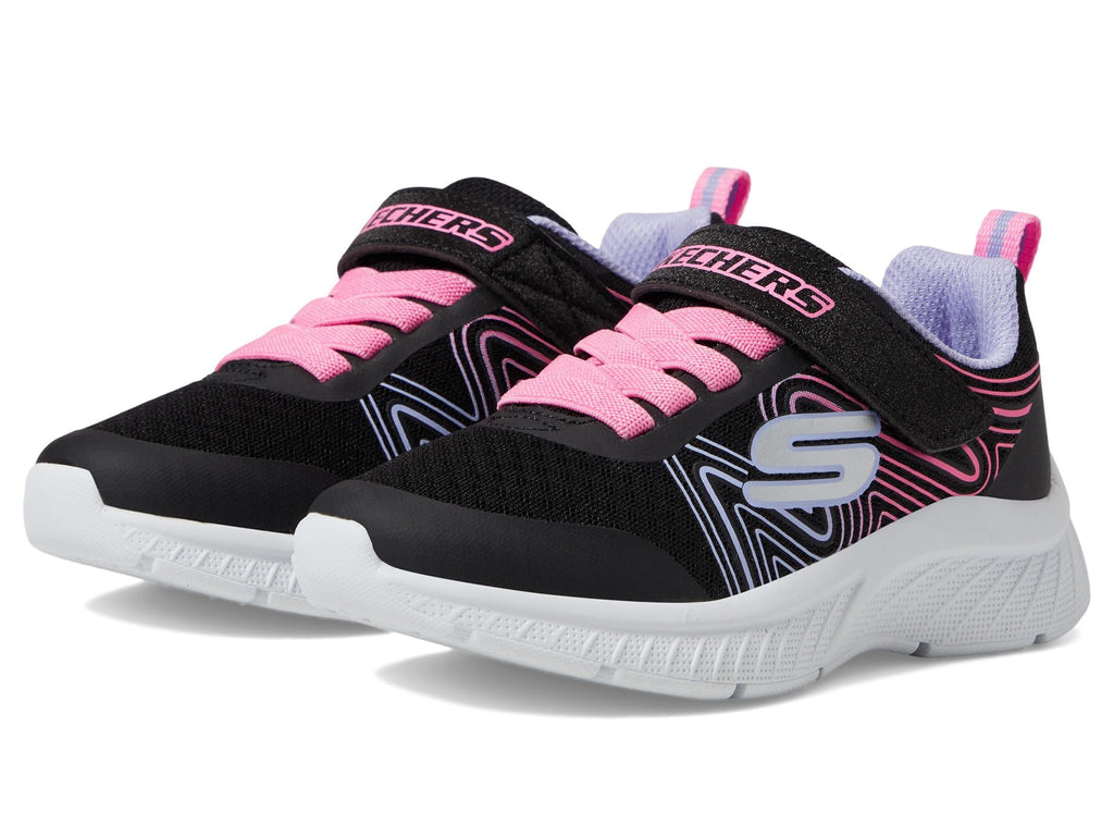 Skechers Unisex-child Microspec Plus - Swirl Sweet Sneaker