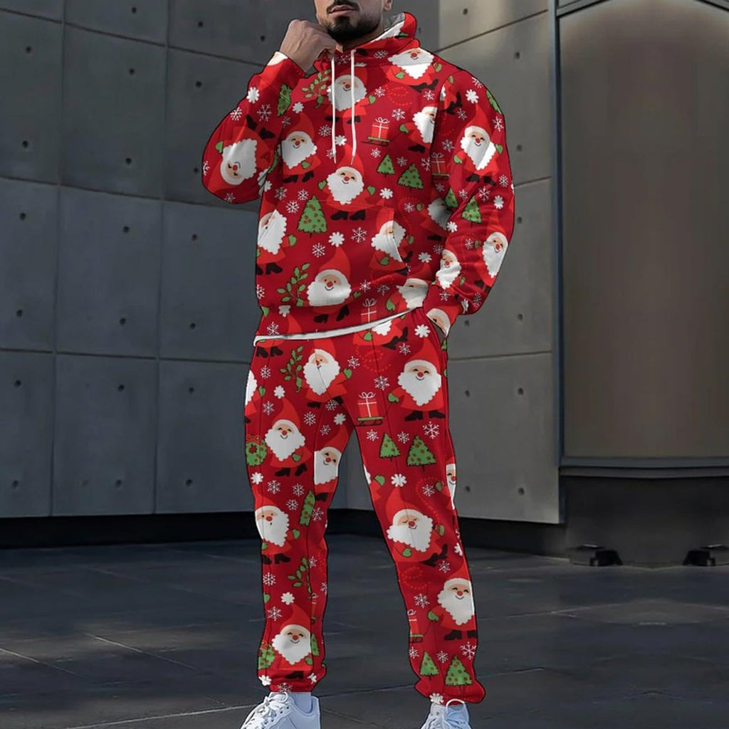 Men's Jogger Set 2 Piece Lounge Sweatshirt Sets Outfits Matching Sweatsuits Two Piece