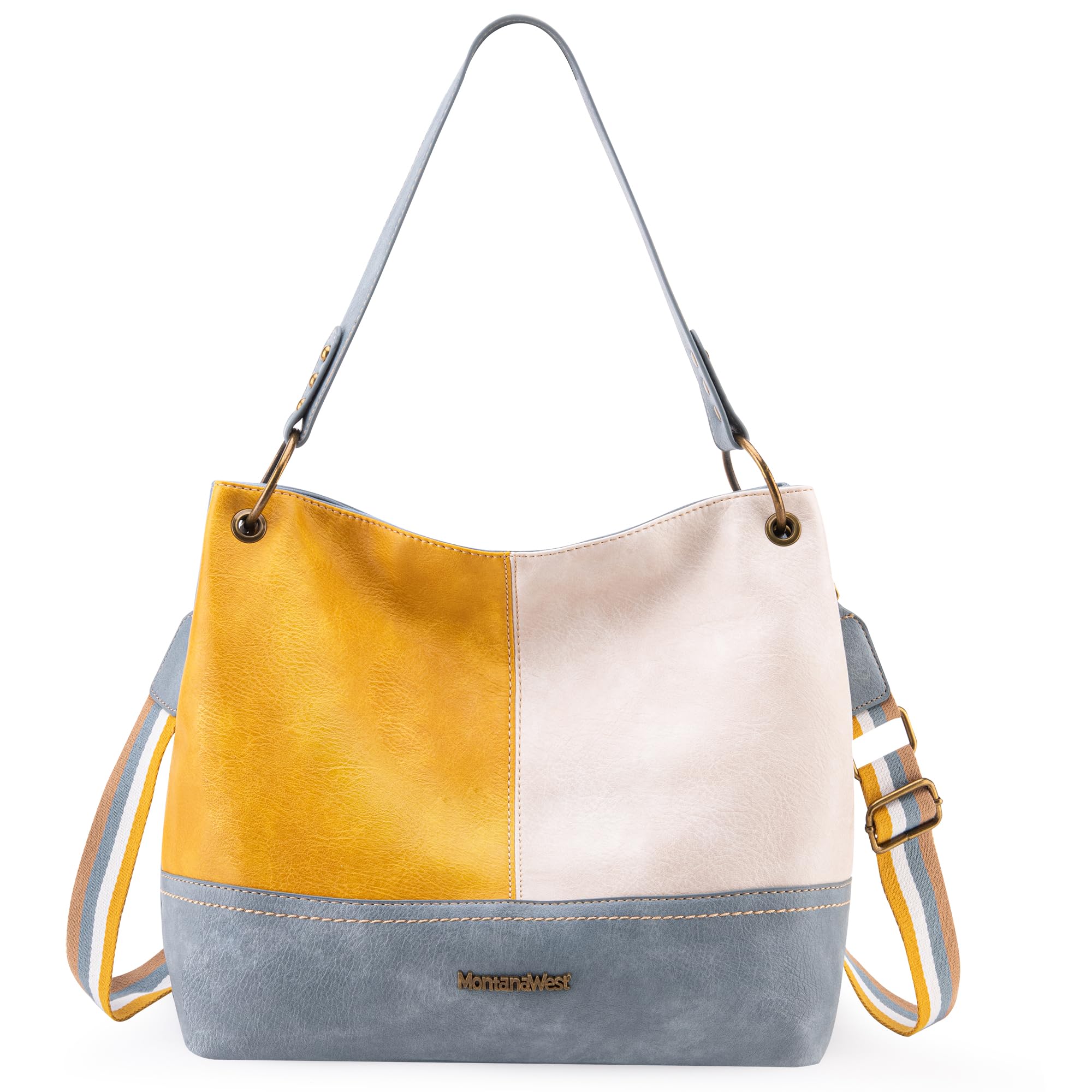 Montana West Purses for Women Hobo Shoulder Handbags with Zipper