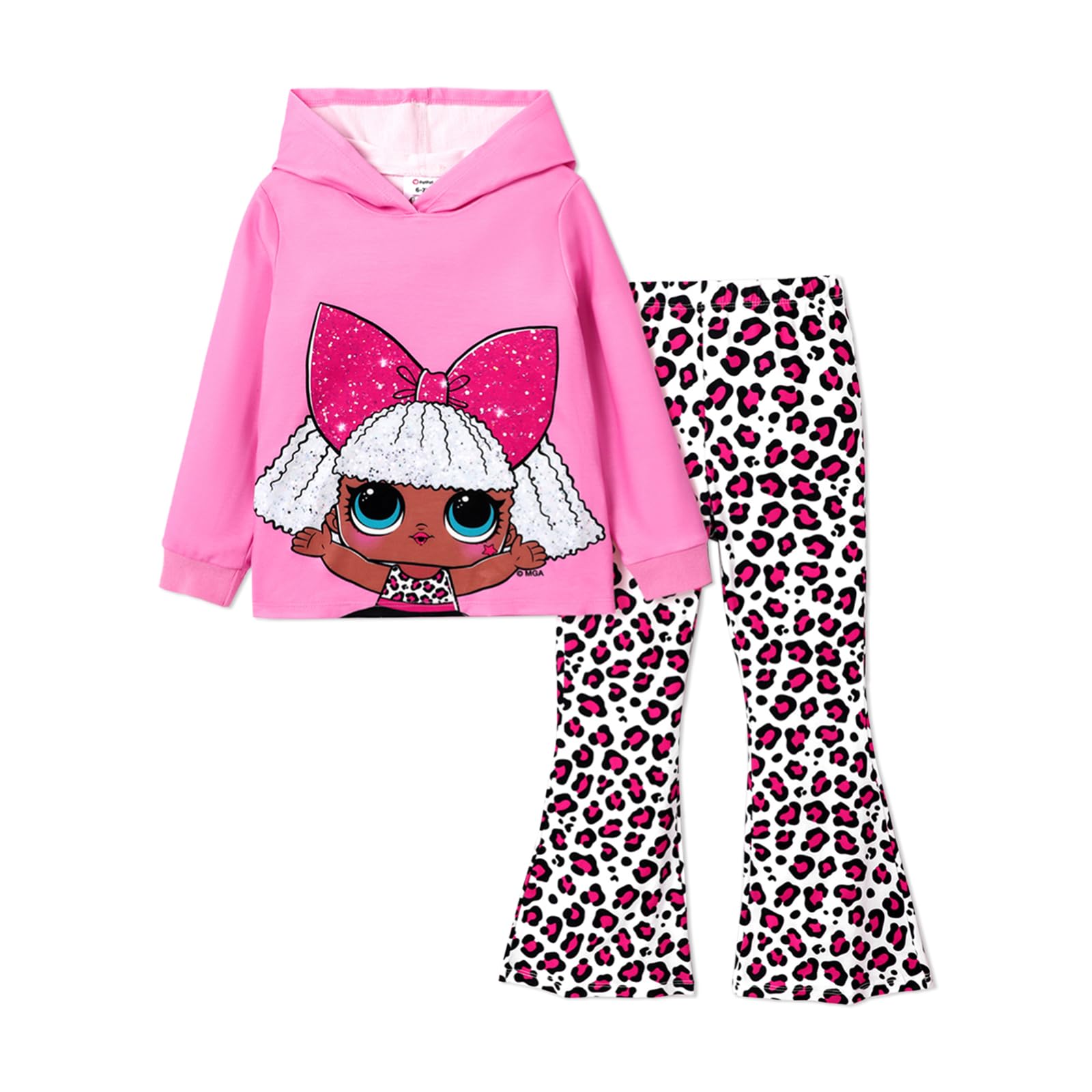 L.O.L. Surprise! Girls Clothes Hoodie and Pant Long Sleeve Sweatshirt Leggings Girls Outfits Sets 2Pcs