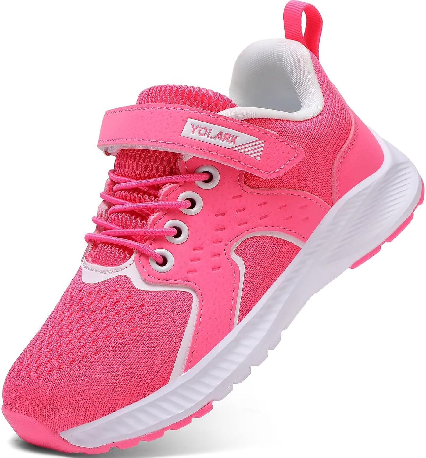 Kids Sneakers for Boys Girls Running Tennis Shoes Non-Slip Hiking Walking Shoes Lightweight Breathable Sport Athletic