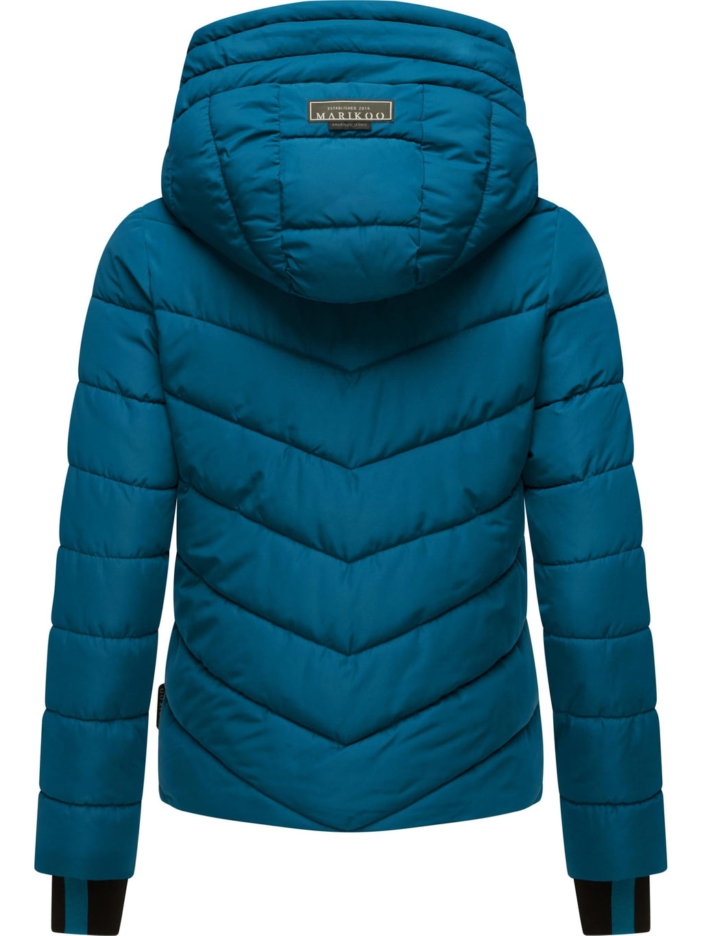 Marikoo Women's Winter Jacket with Hood - Weather-Resistant - Quilted Puffer Coat - Samuiaa XVI XS-3XL