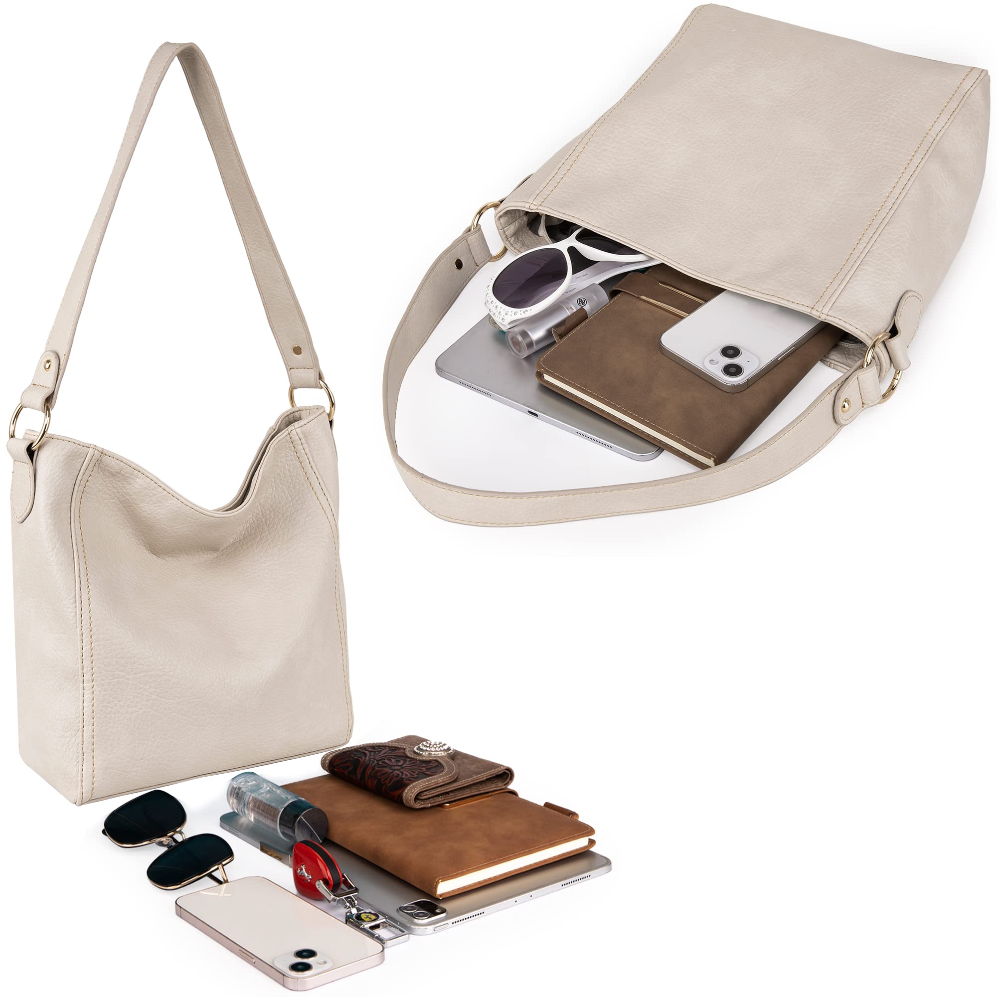 Montana West Purse for Women Trendy Soft Shoulder Purses and Handbags Hobo Bags