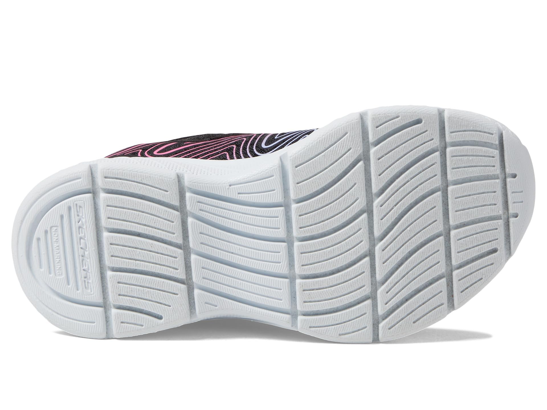 Skechers Unisex-child Microspec Plus - Swirl Sweet Sneaker