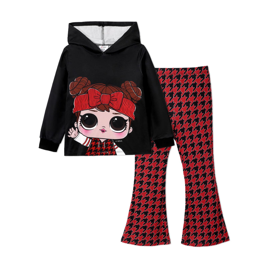 L.O.L. Surprise! Girls Clothes Hoodie and Pant Long Sleeve Sweatshirt Leggings Girls Outfits Sets 2Pcs
