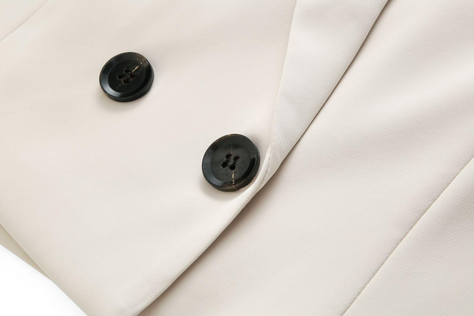 Lamgool Women's Suit 2 Piece Casual Outfits Cropped Blazer High Waisted Wide Leg Pants for Work