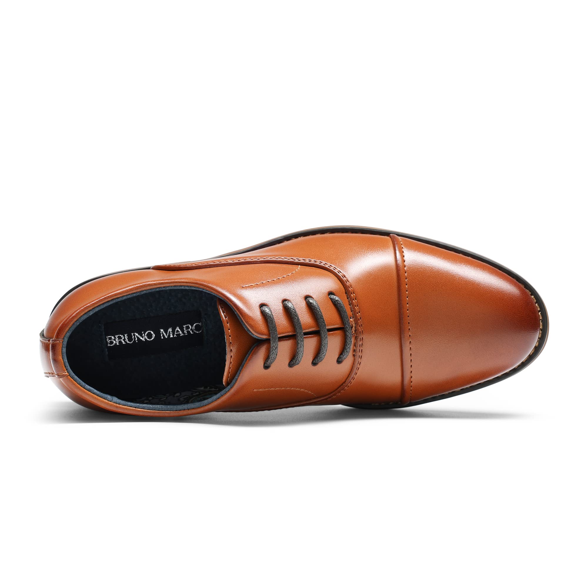 Bruno Marc Boy's Classic Oxfords Dress Shoes