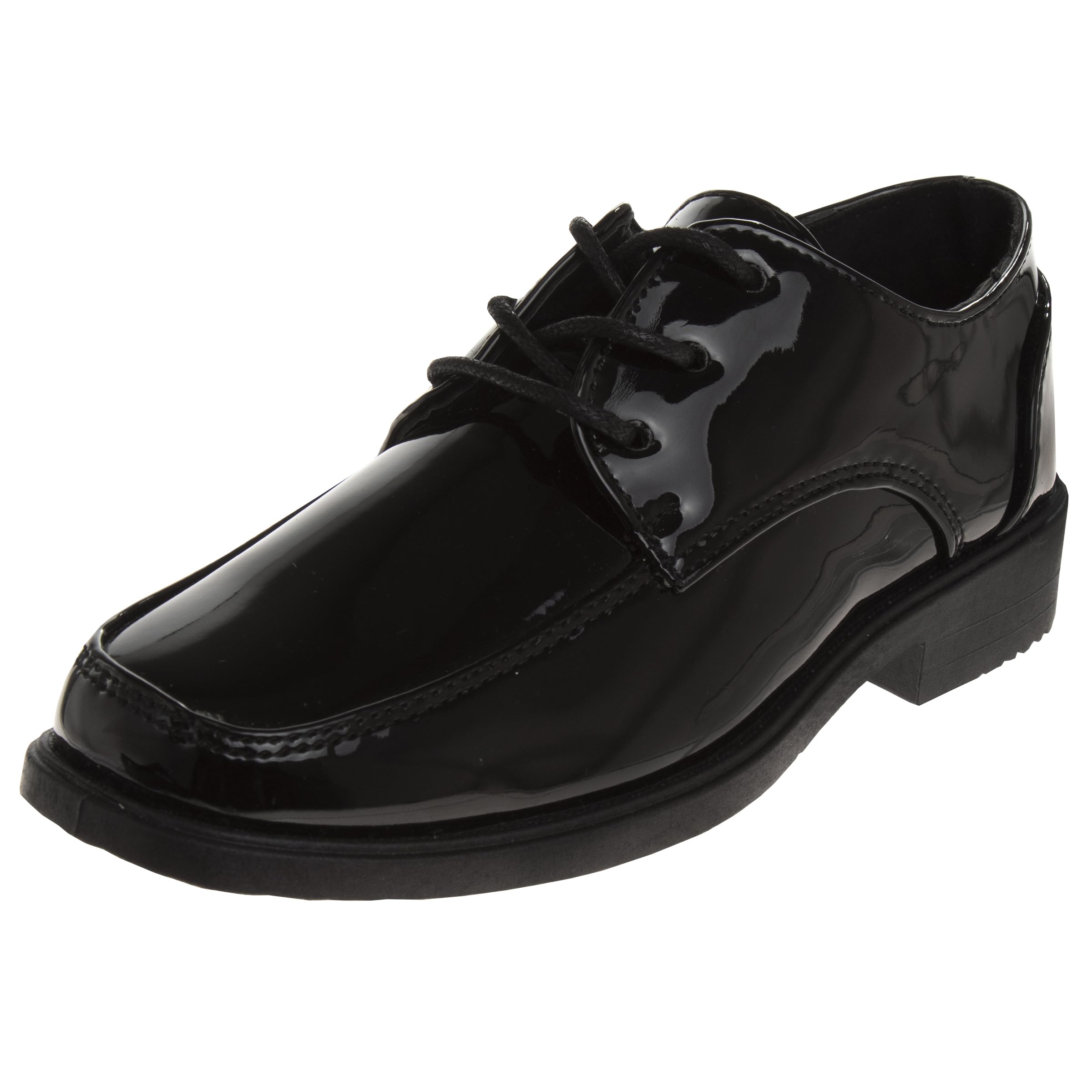 Josmo Boys Classic Comfort Oxford Shoe - Wing Tip Formal Dress Shoes lace up (Colors: Black/Brown/White) (Sizes: 7-10 Toddler / 11-2 Little Kid / 3-6 Big Kid)