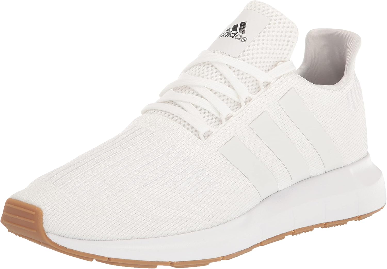 adidas Men's Swift Run 1.0 Sneaker, White/White/Black, 10.5