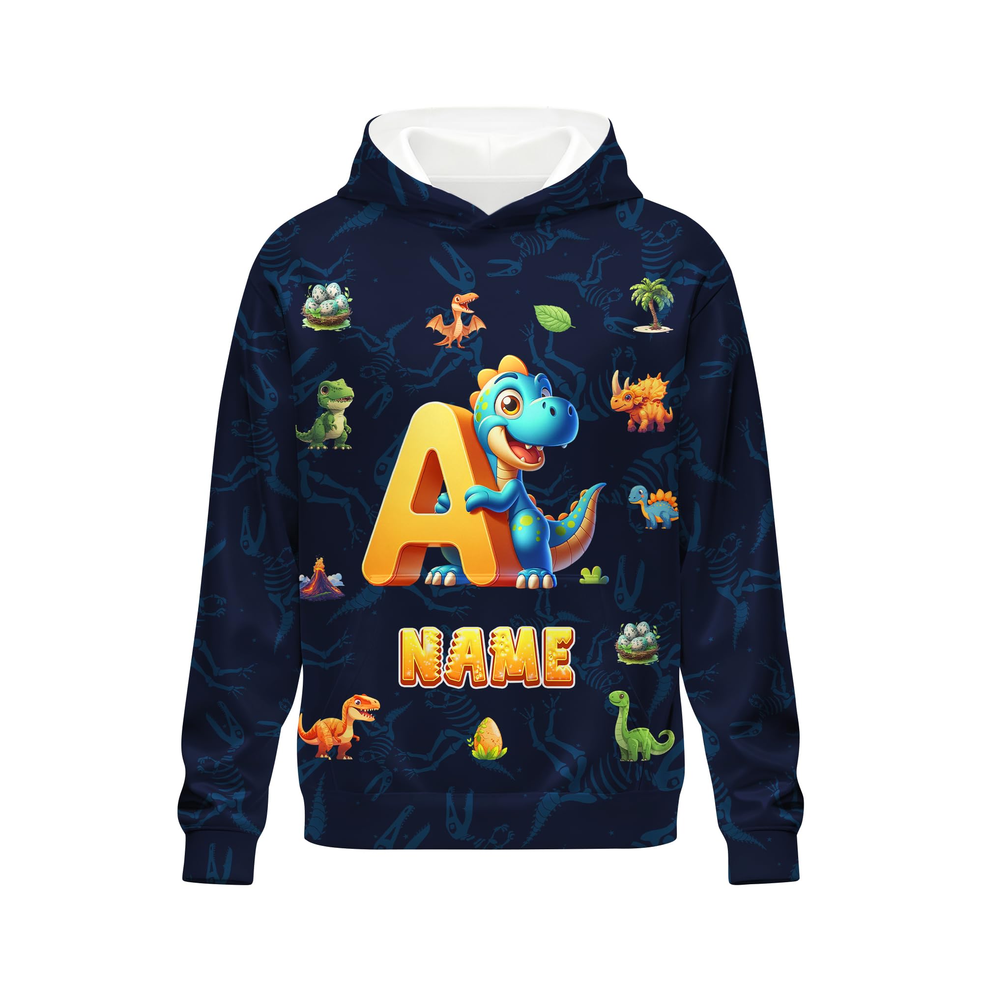 Sweatshirt for Girls - Personalized Pullover Hoodies for Kids - Customized Cute Hooded Gifts for Teen Girls