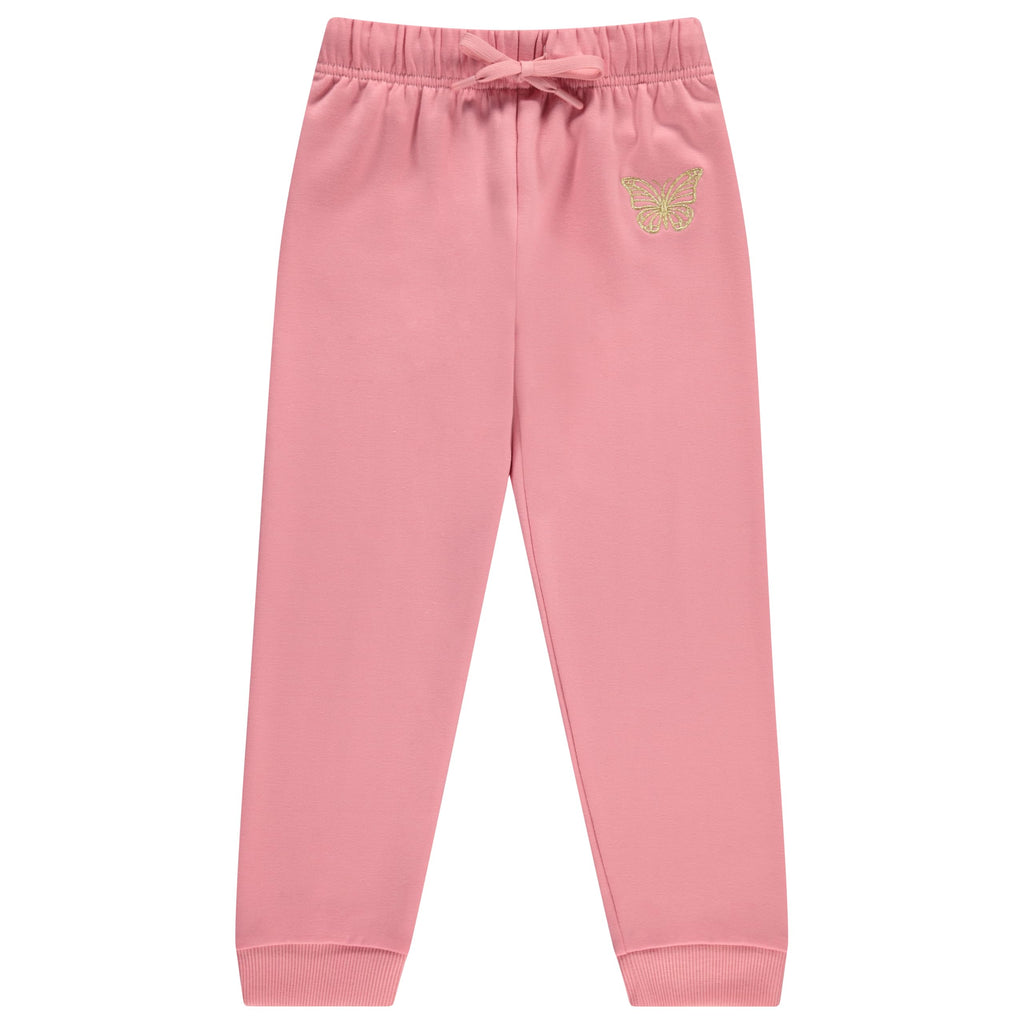 BTween Kids Girls Fashion Stretch Waist Ultra Soft Jogger Pants Set 3 Pack Bundle