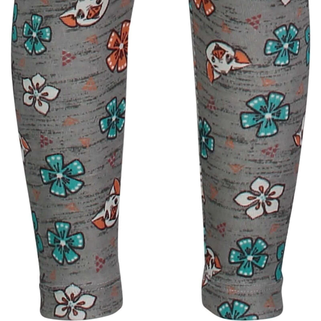 Disney Moana Fleece Pullover Hoodie and Leggings Outfit Set Infant to Big Kid Sizes (12 Months - 14-16)