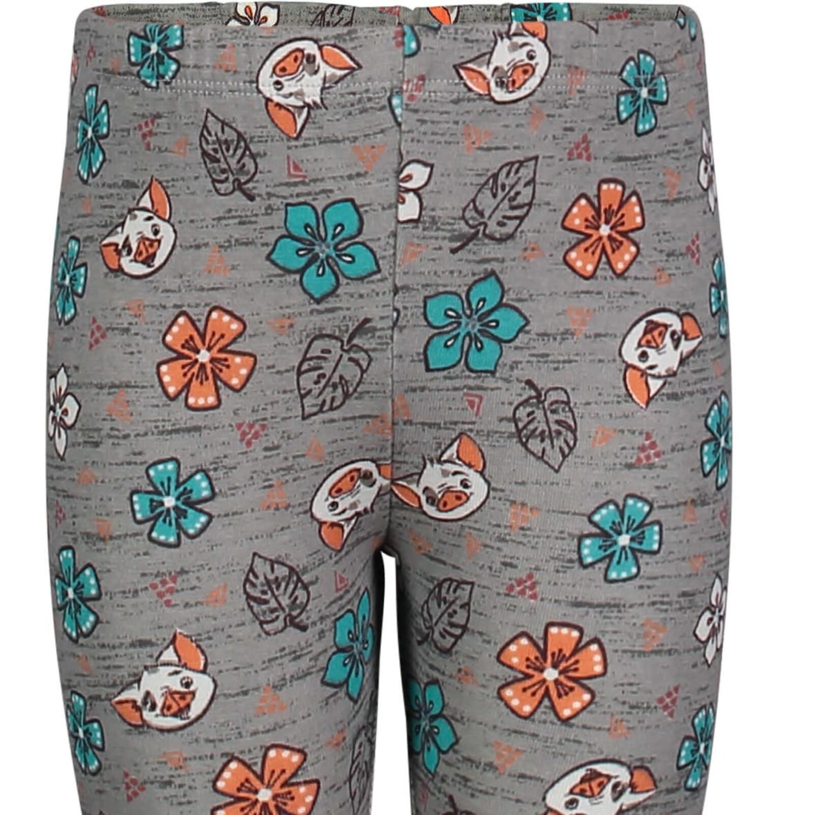 Disney Moana Fleece Pullover Hoodie and Leggings Outfit Set Infant to Big Kid Sizes (12 Months - 14-16)