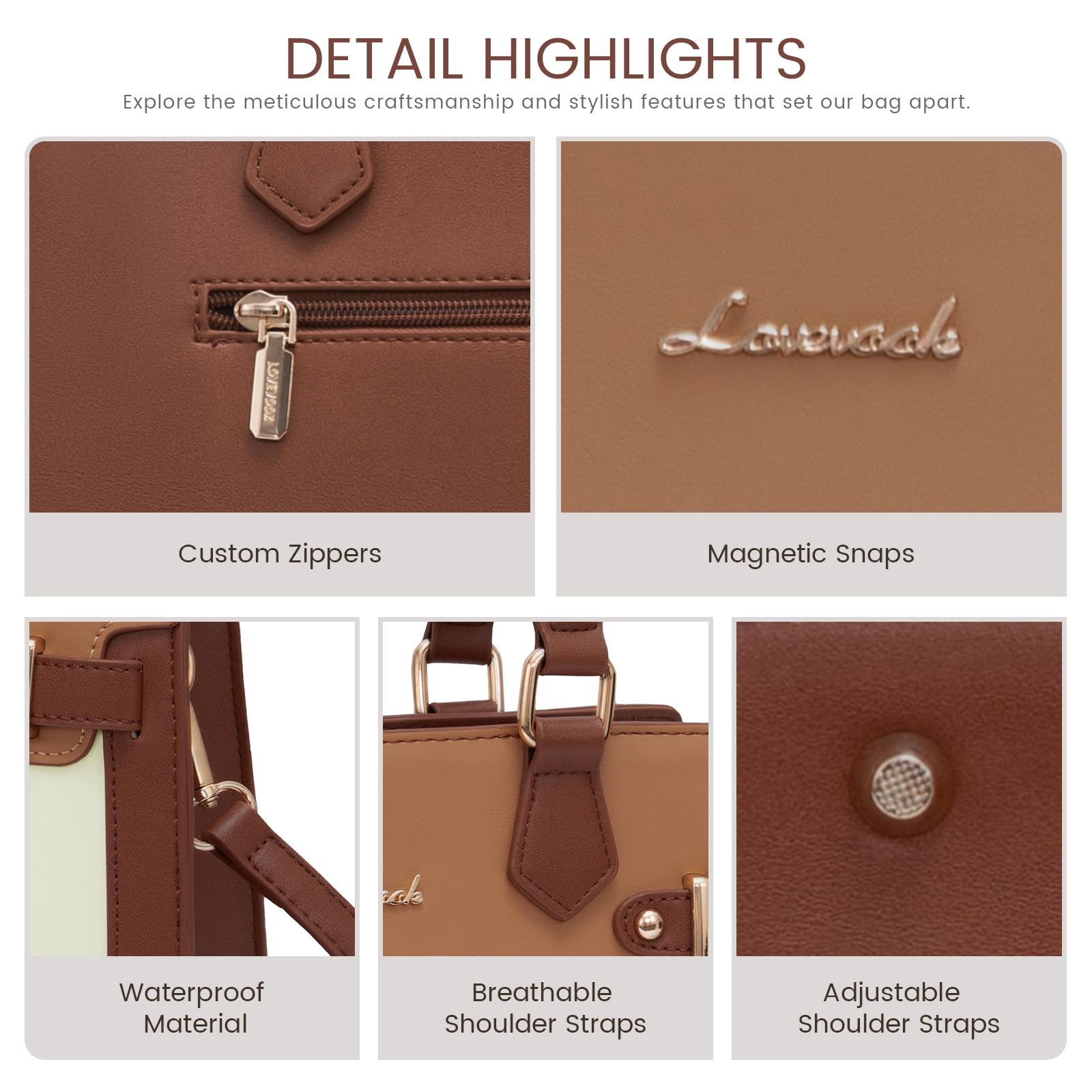 LOVEVOOK Purses and Handbags for Women, Tote Shoulder Bag Satchel Black Purse and PU Leather Top Handle for ladies