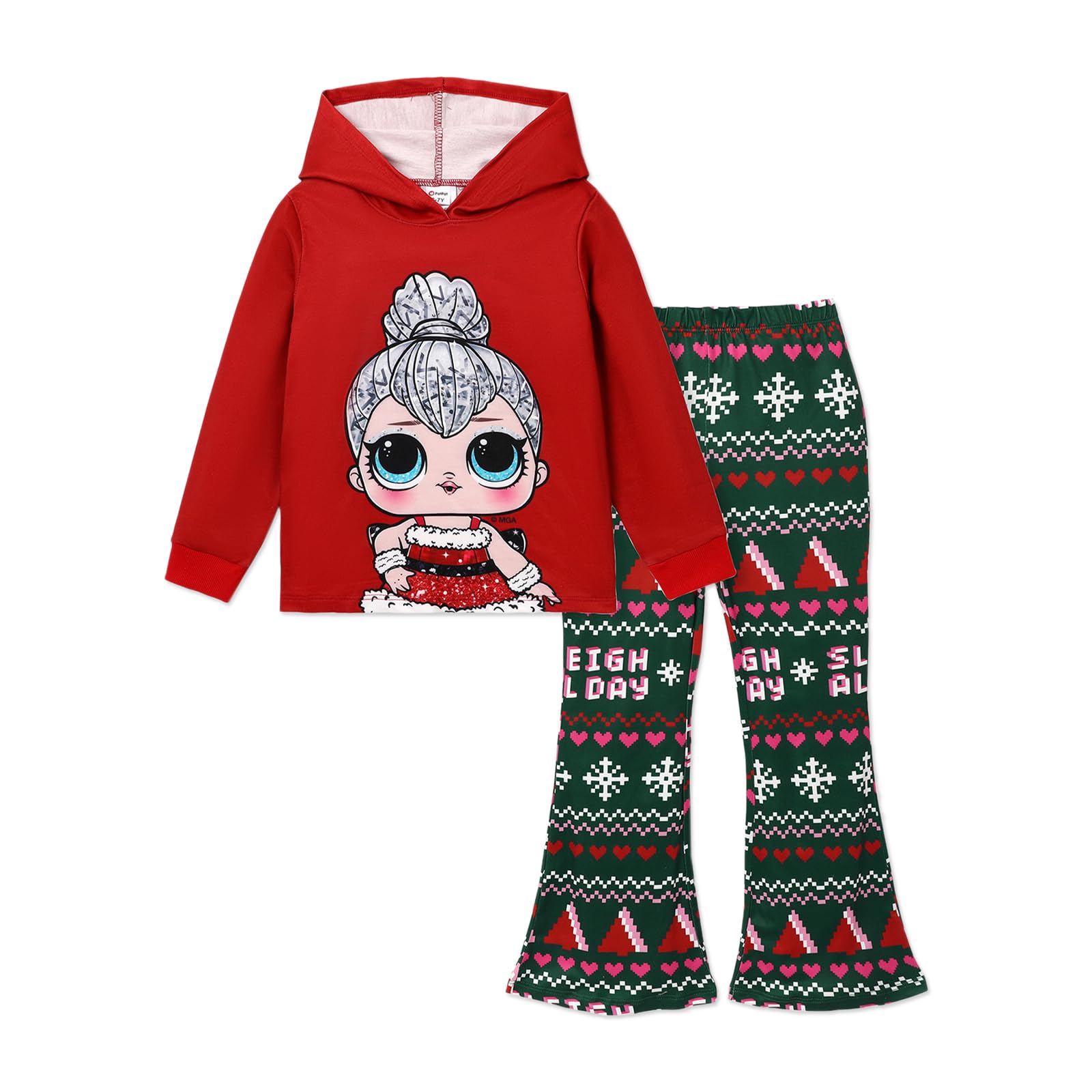 L.O.L. Surprise! Girls Clothes Hoodie and Pant Long Sleeve Sweatshirt Leggings Girls Outfits Sets 2Pcs