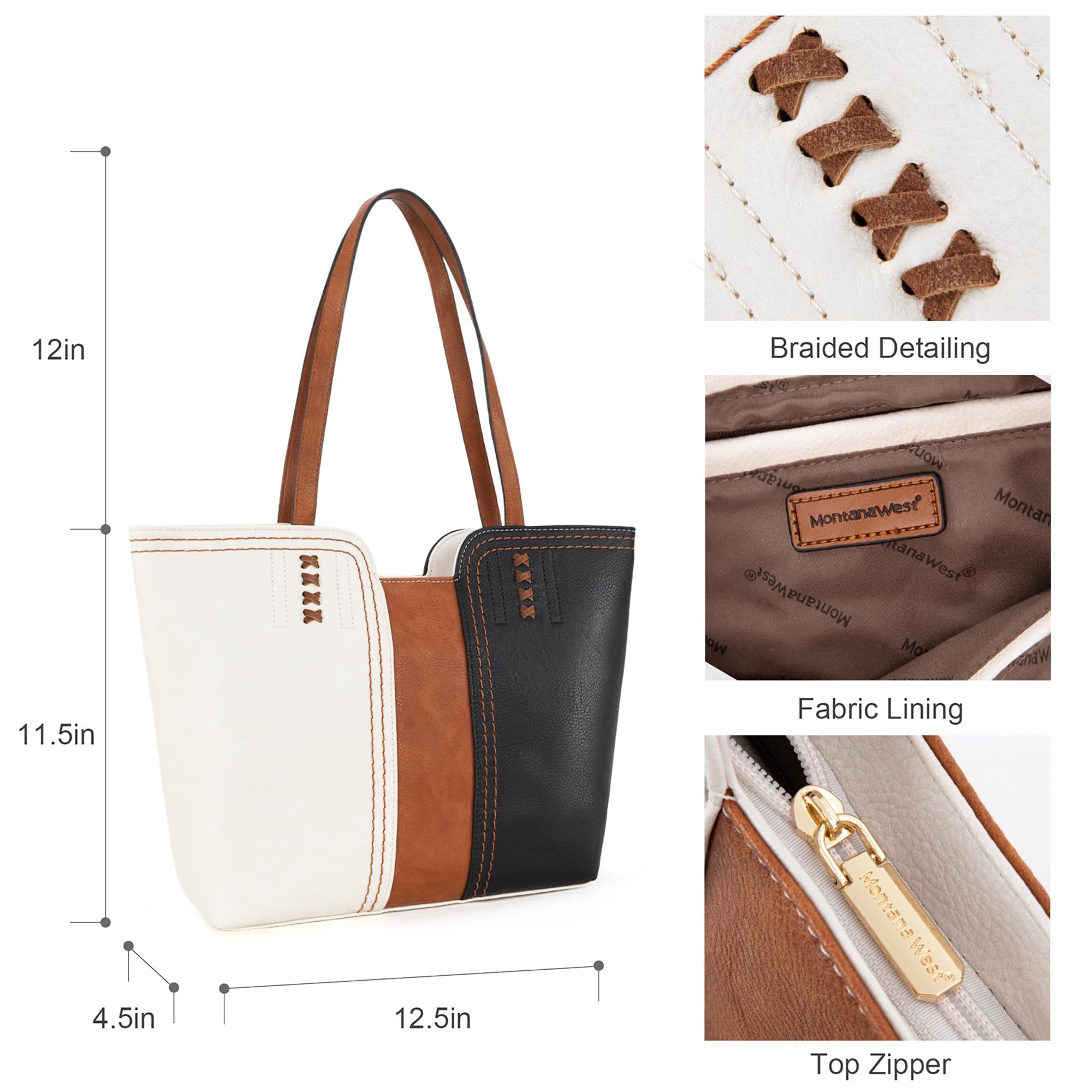 Montana West Tote Bag for Women Top Handle Satchel Purse