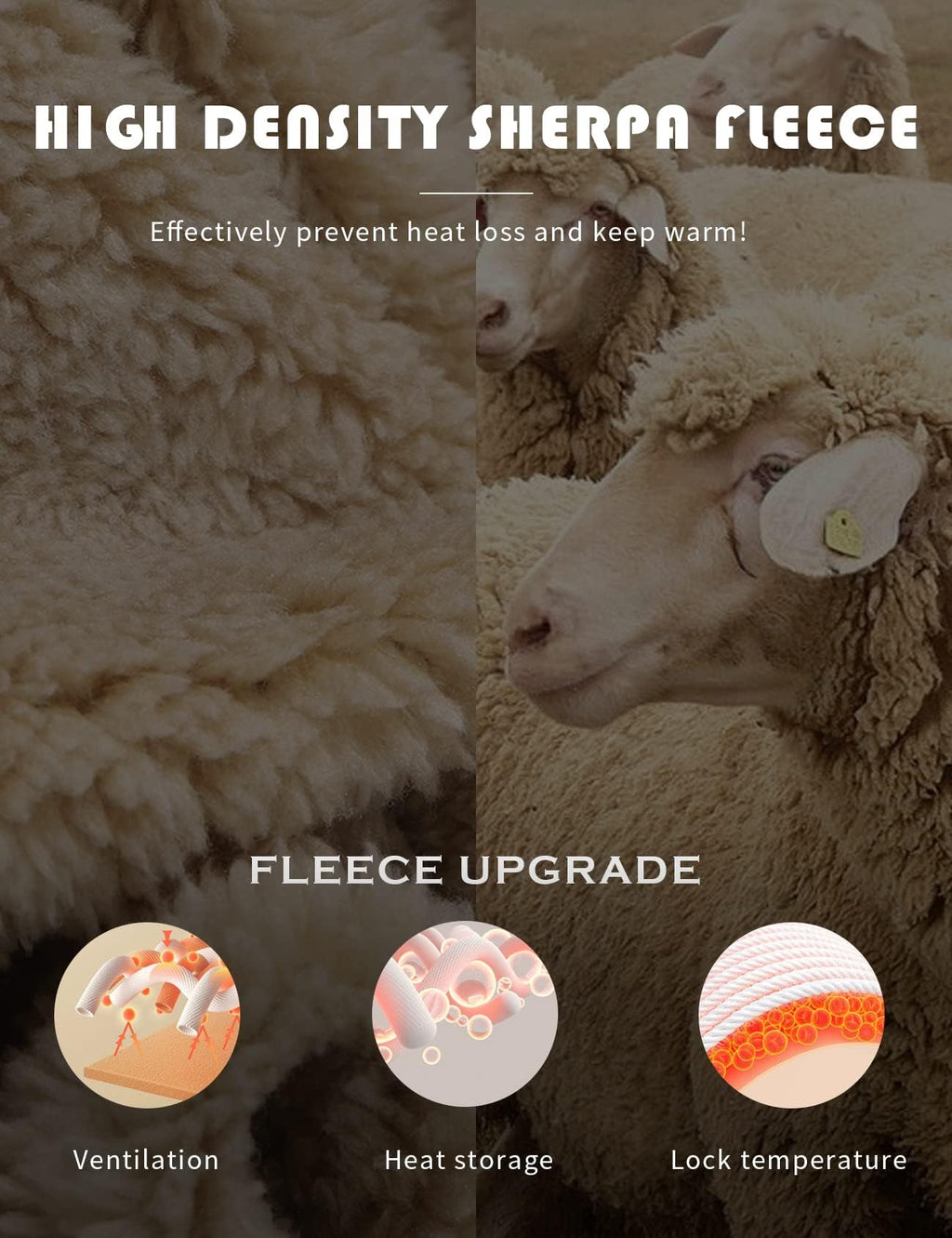 Gihuo Winter Jackets for Women Sherpa Lined Jacket Women Duffle Toggle Coat Hooded Fleece Jacket