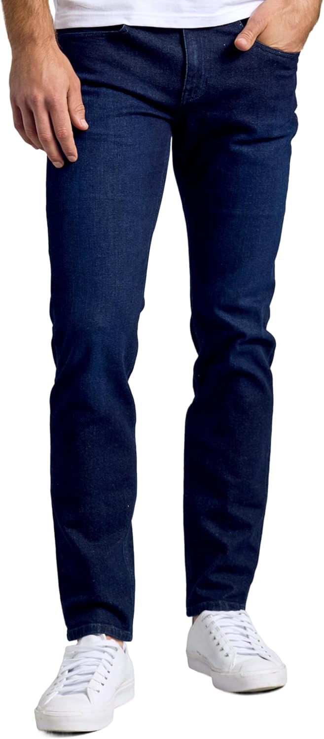True Classic Mens Jeans – Stretch Jeans for Men, Slim and Straight Fit Men’s Stretch Jean