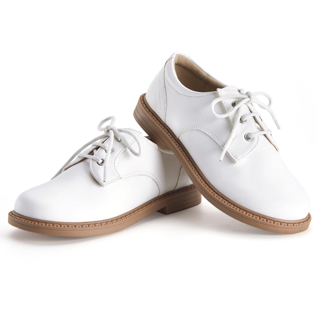 PATPAT Boys Girls Dress Shoes,Oxford Loafers Formal School Shoes for Toddler Little Big Kids