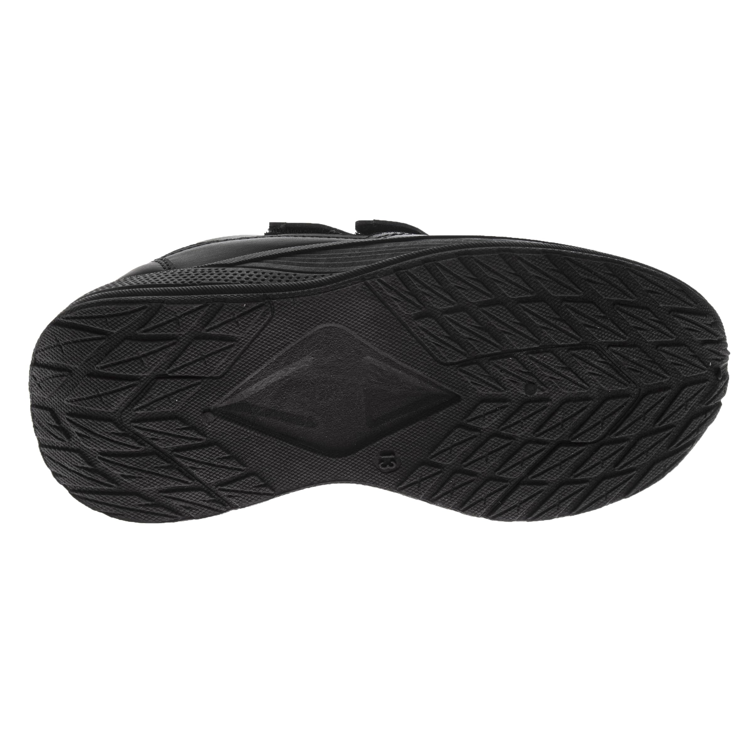 French Toast Boys Shoes - Kids Oxford School Uniform Loafer Church Dress Shoes Slip-On Faux-Leather (Toddler-Big Kid) (Black)