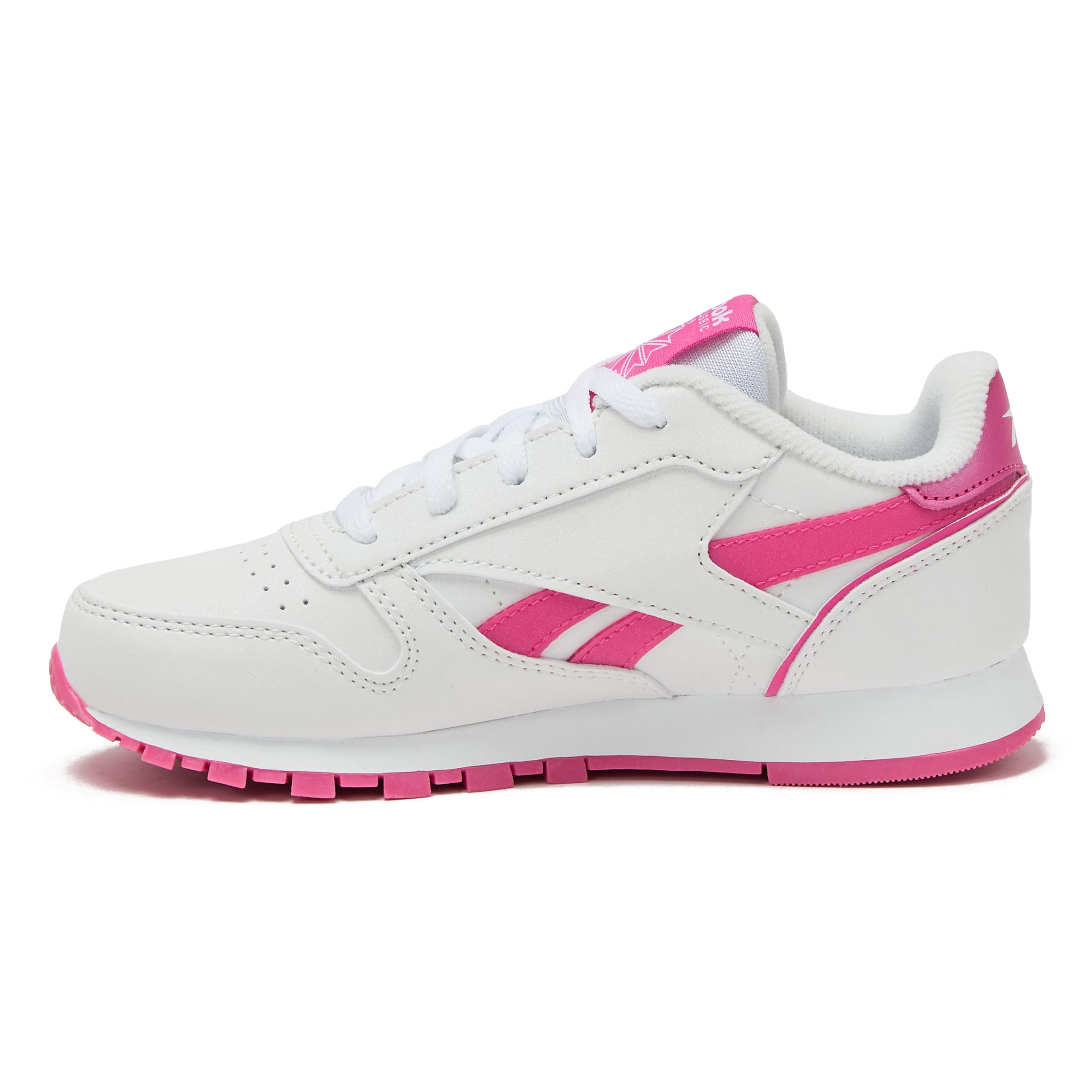 Reebok Classic Leather Step N Flash 2.0 LED Light Up Boys and Girls Sneakers, Lightweight Tennis or Athletic Shoes, Little Kids and Toddler Size 11-3