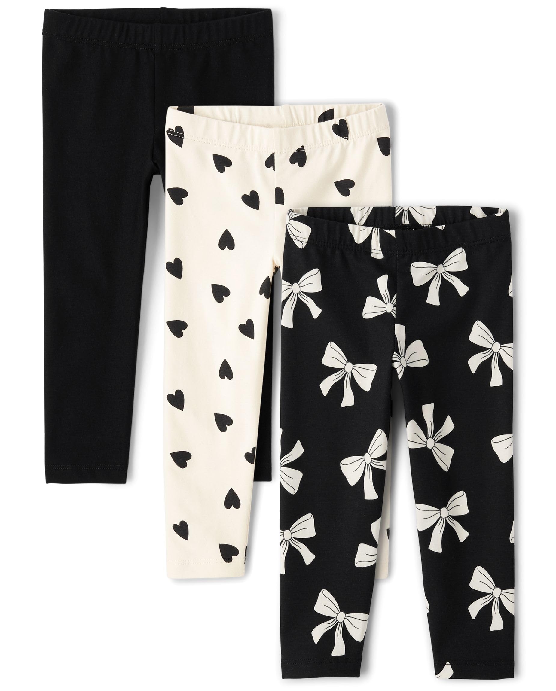 The Children's Place Baby-Girls and Toddler Printed Leggings, Multipacks