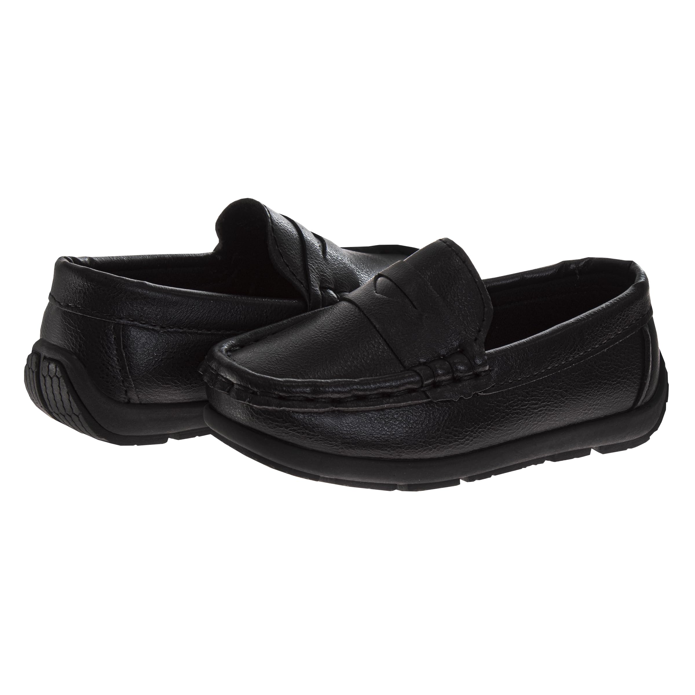 French Toast Boys Oxford Shoes Slip On Dress Shoes Moccasins Penny Loafers for Boys (Size 5-10 Toddler / 11-13 Little Kid / 1-4 Big Kid)