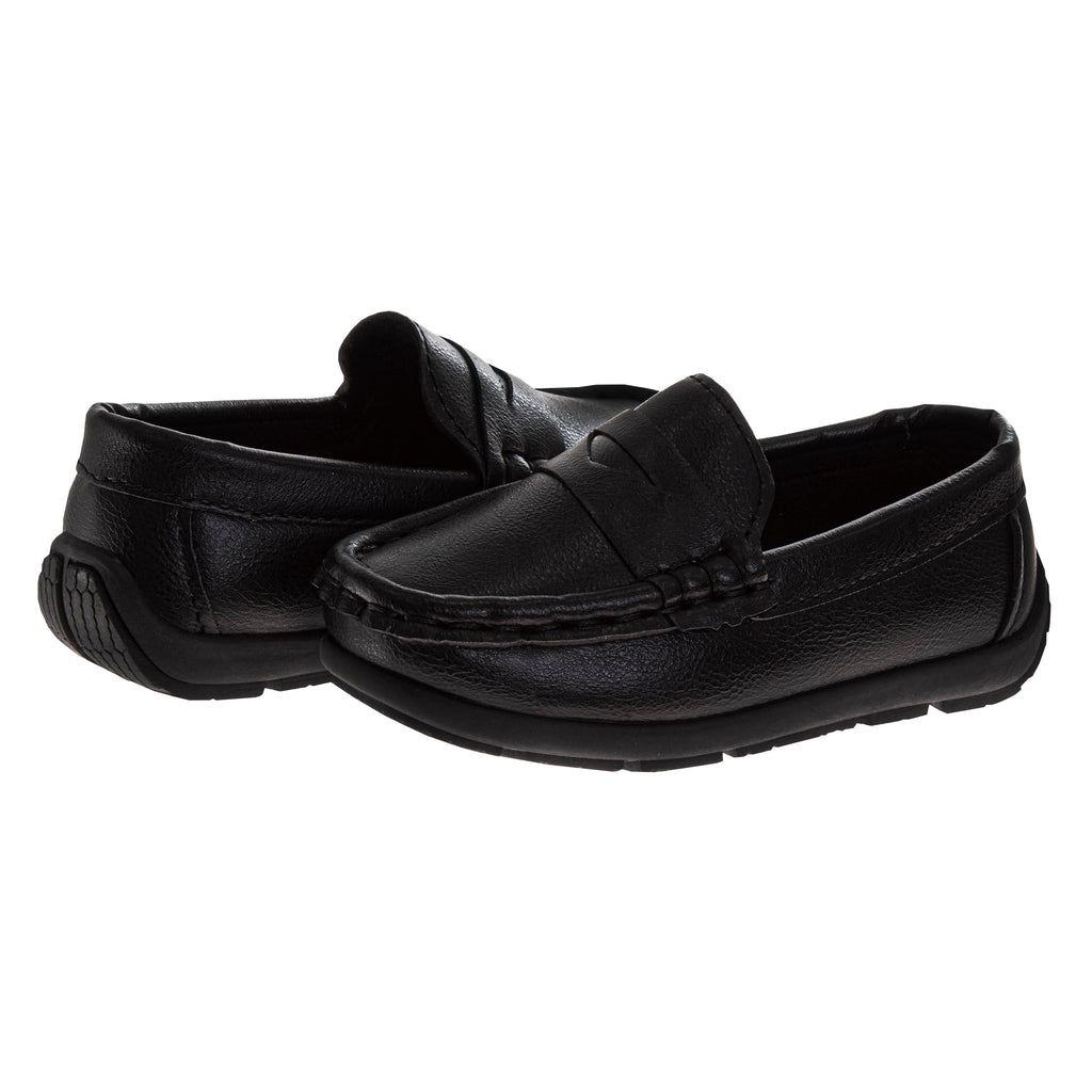 French Toast Boys Oxford Shoes Slip On Dress Shoes Moccasins Penny Loafers for Boys (Size 5-10 Toddler / 11-13 Little Kid / 1-4 Big Kid)