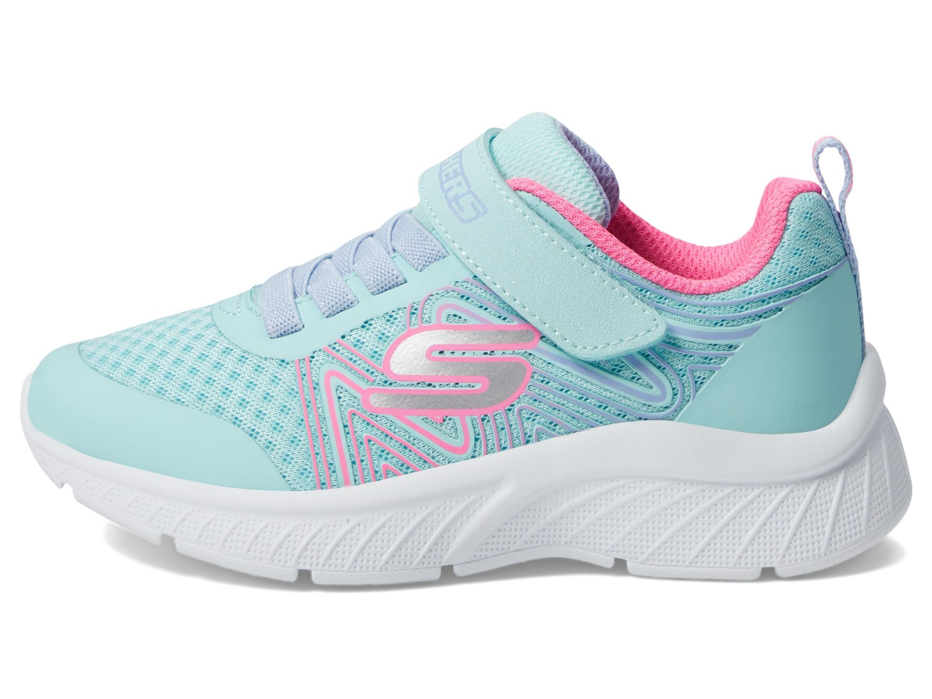 Skechers Unisex-child Microspec Plus - Swirl Sweet Sneaker