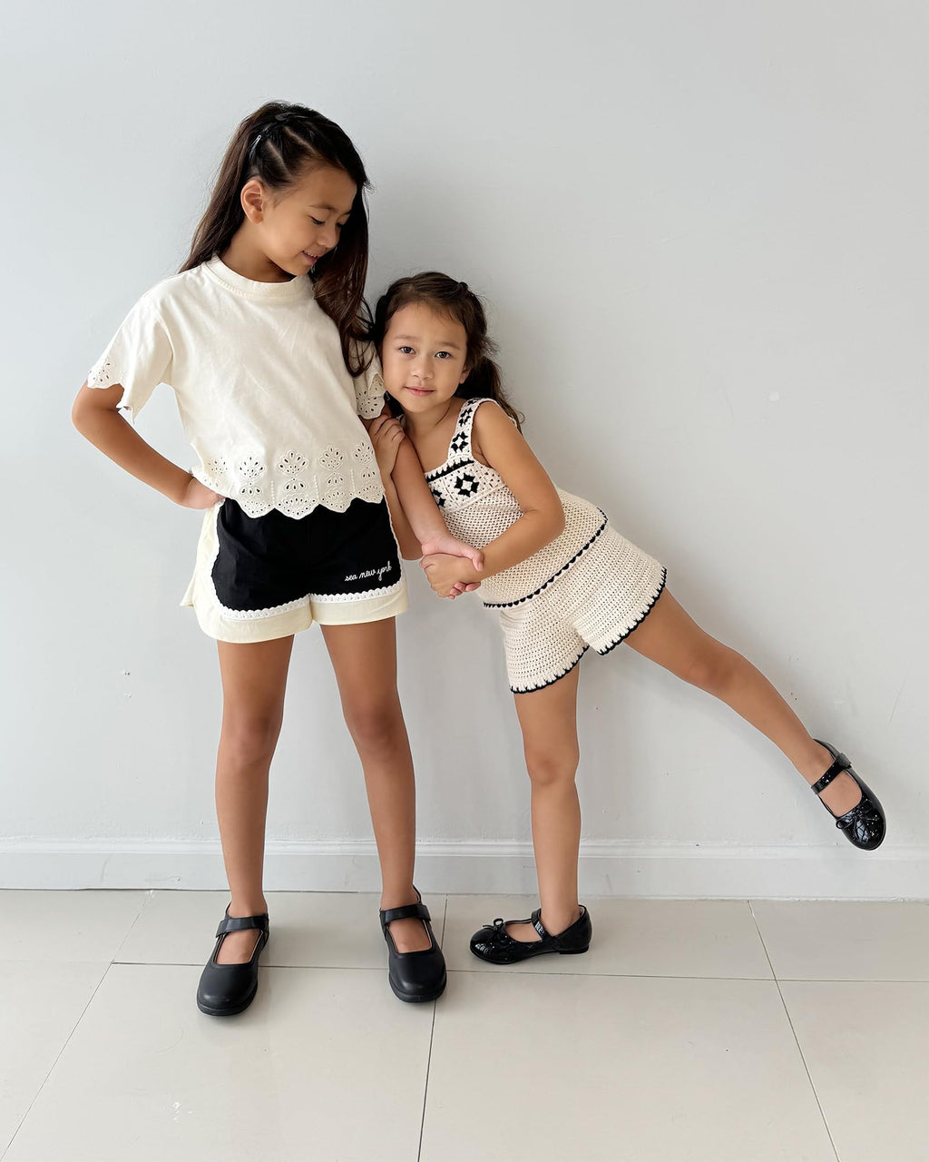 Stelle Girls Mary Jane School Flats Flower Wedding Uniform Party Shoes（Toddler/Little Kids/Big Kids）