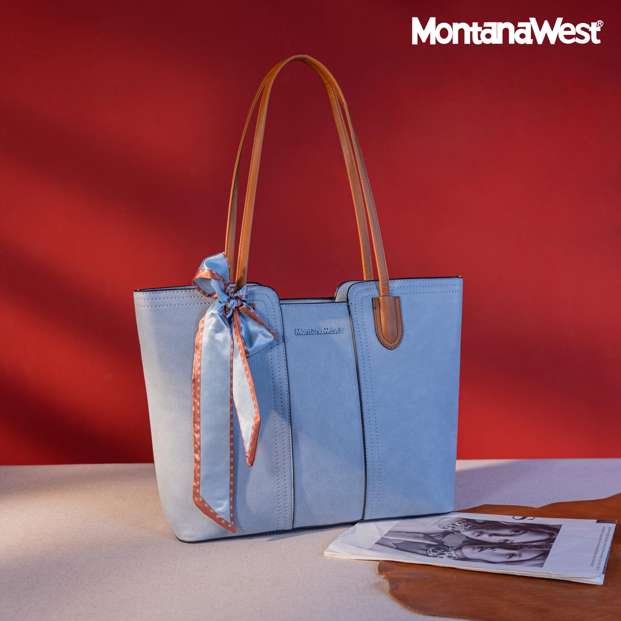 Montana West Tote Bags for Women Medium Top Handle Satchel Purses