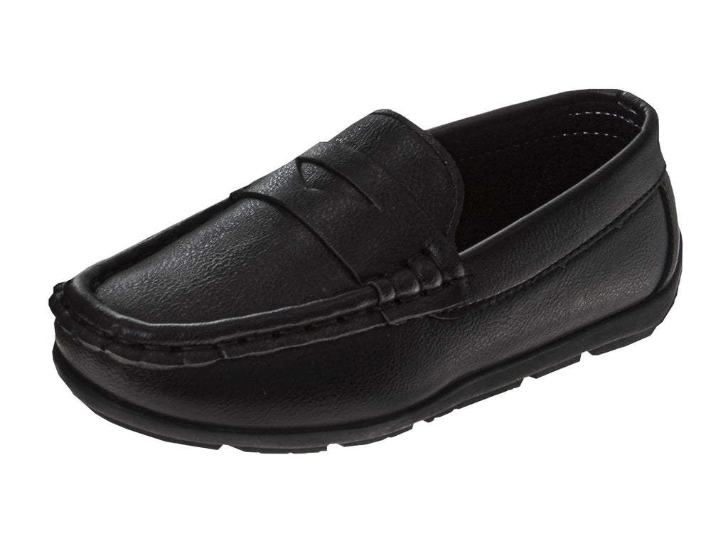French Toast Boys Oxford Shoes Slip On Dress Shoes Moccasins Penny Loafers for Boys (Size 5-10 Toddler / 11-13 Little Kid / 1-4 Big Kid)