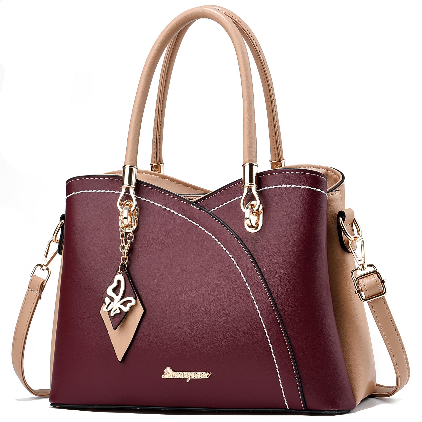 Purses and Handbags Top Handle Satchel Shoulder Bags Messenger Tote Bag for Ladies