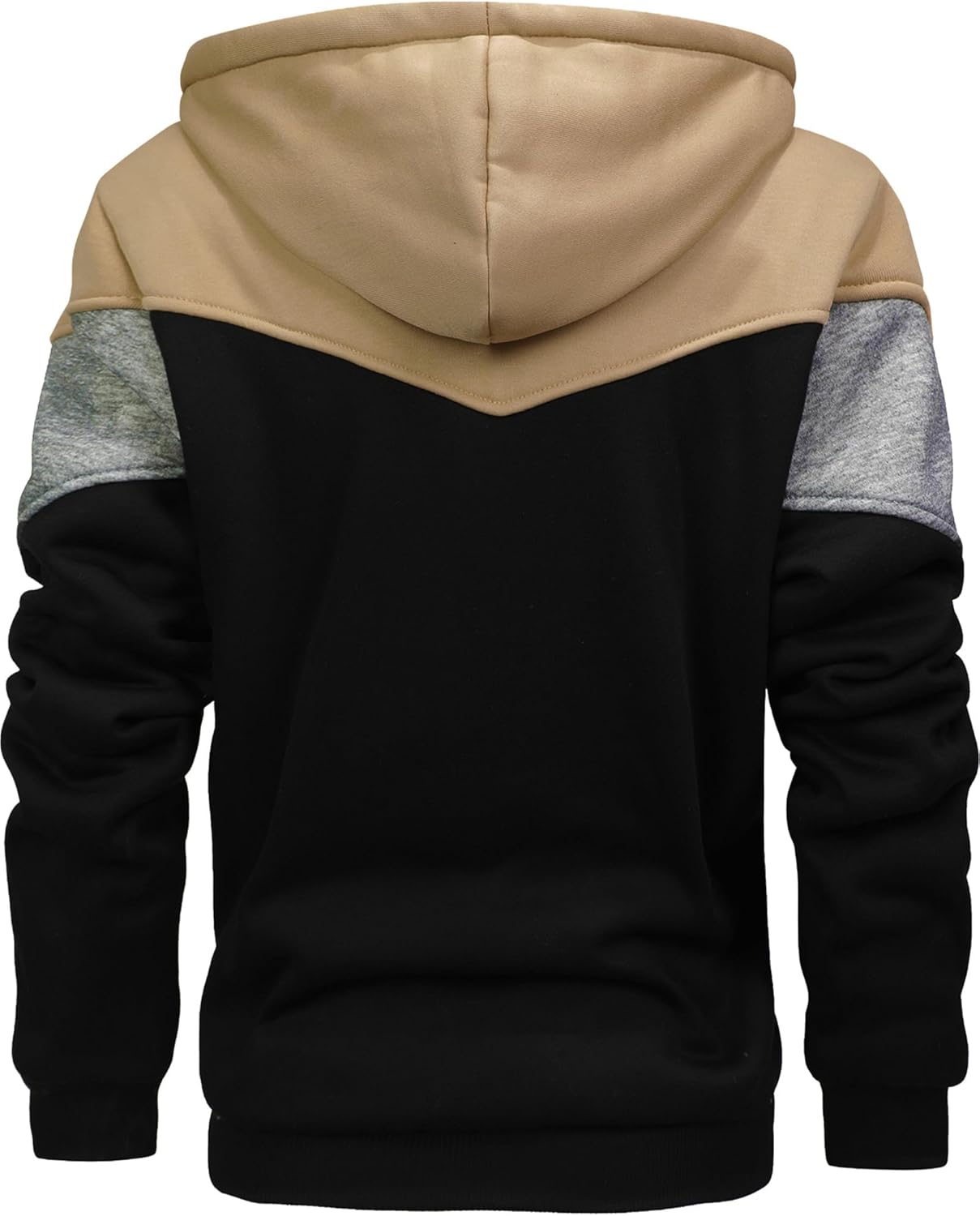 Men's Winter Fleece Thermal Jackets for Men Sherpa Lined Hoodies Warm Thick Jacket Outerwear