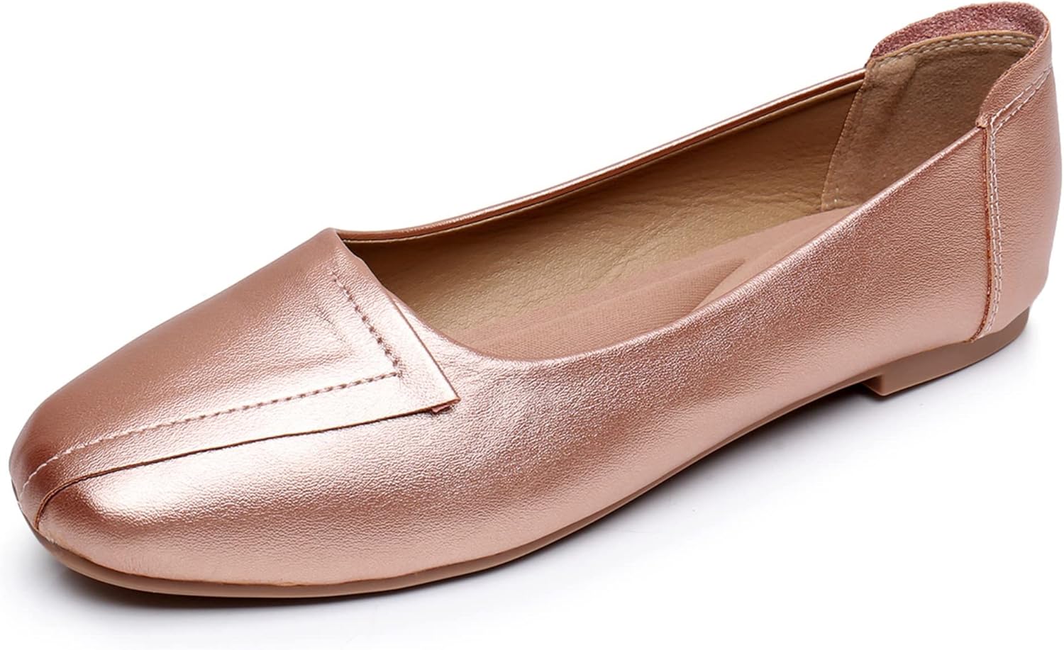 VenusCelia Women's Plain Dance Flat Shoe