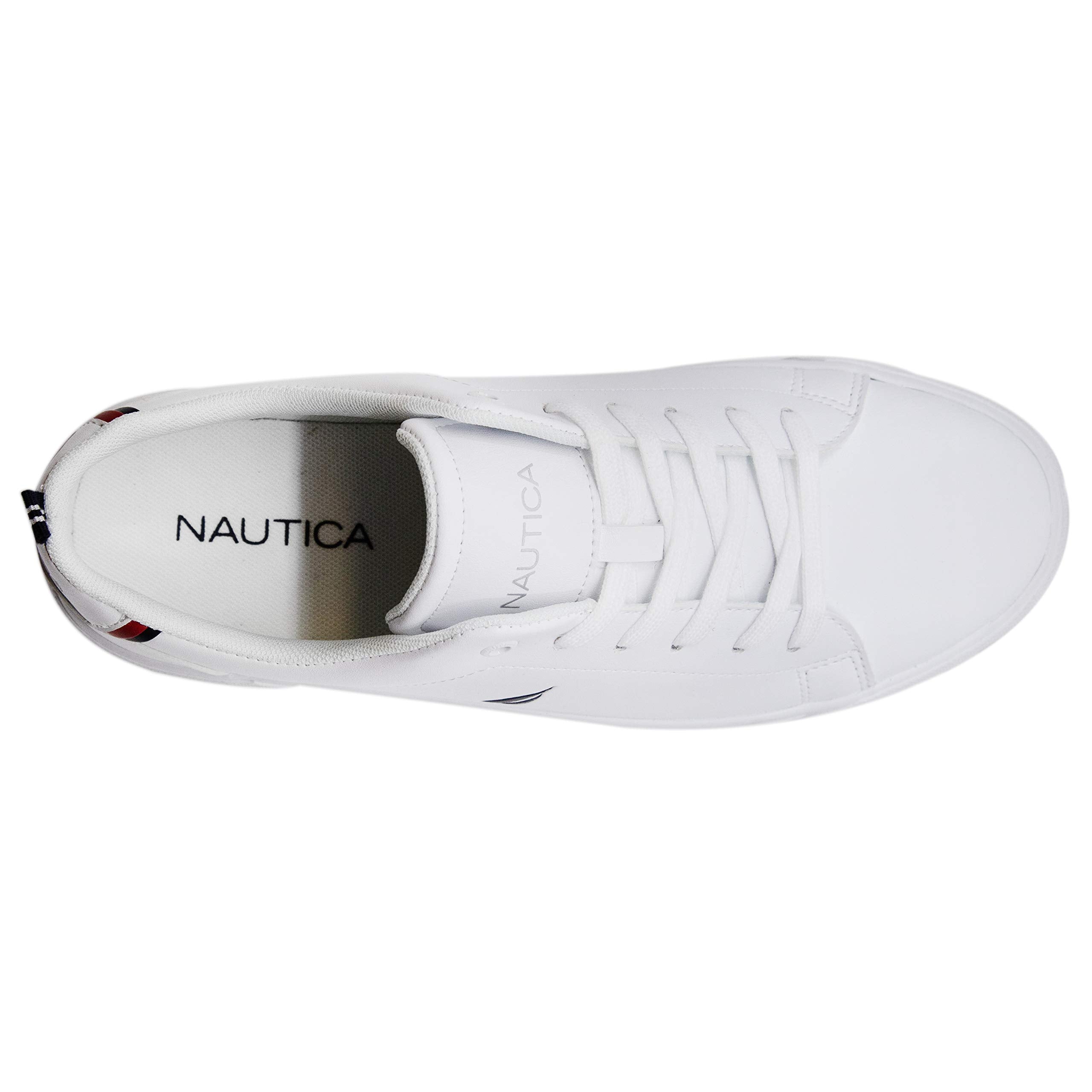 Nautica Kids Boys Lace-Up Fashion Sneakers Low-Top Dress Shoes for Youth - (Big Kid/Little Kid)