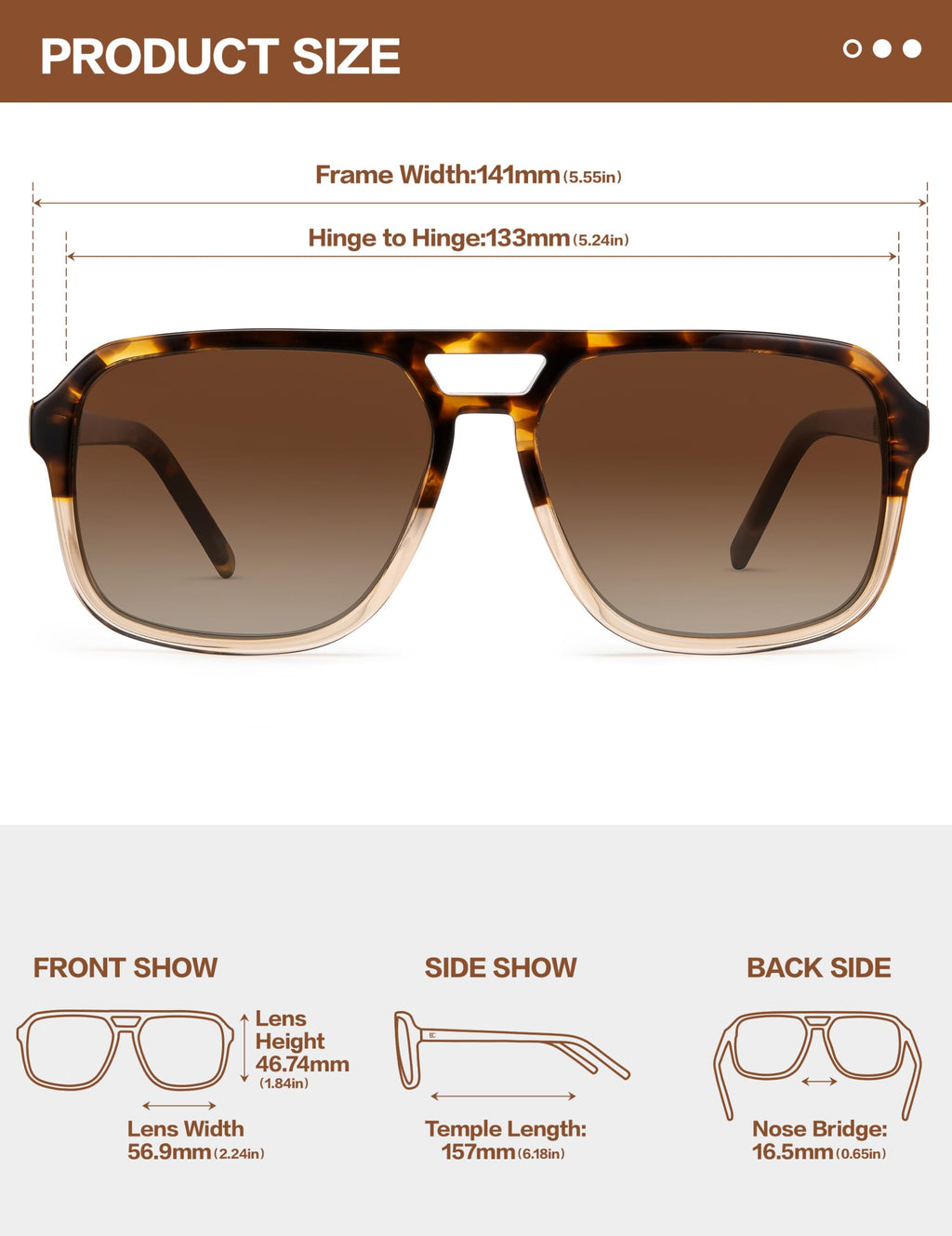 BIRCEN Women Polarized Acetate Sunglasses: Fashion Square Aviator Shades UV Protection for Trendy Laides Travel Beach Outdoor