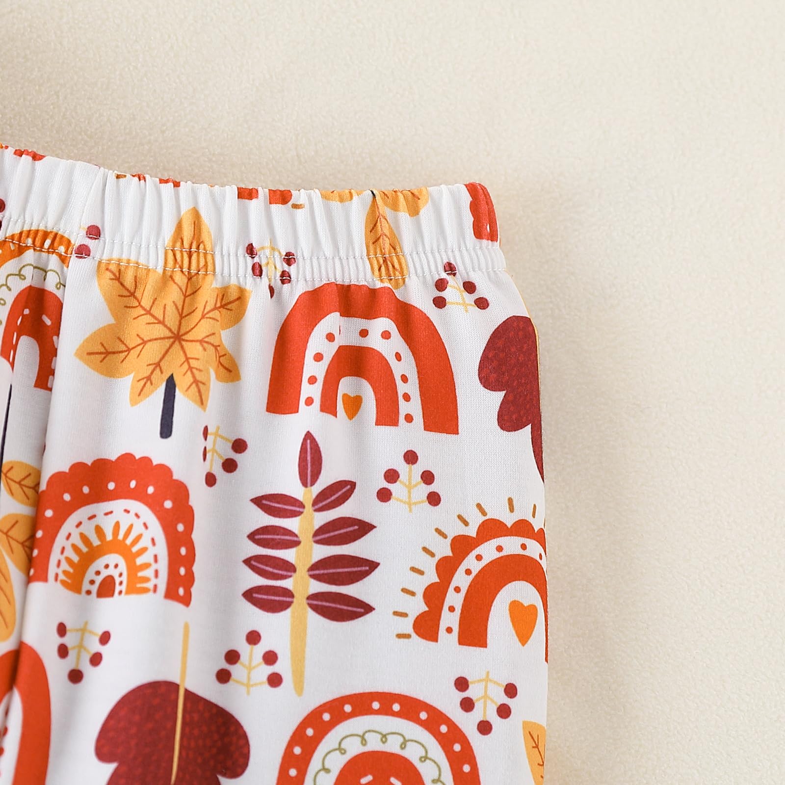 3-9 T Kids Toddler Girl Clothes Letter Print Sweatshirt Flared Pants 2Pc Outfits Set