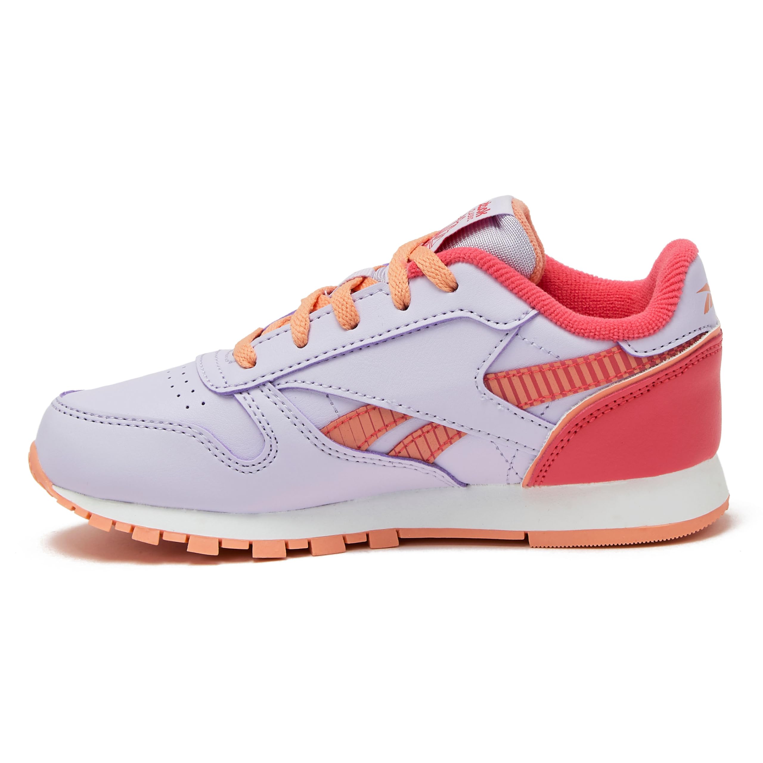 Reebok Classic Leather Step N Flash 2.0 LED Light Up Boys and Girls Sneakers, Lightweight Tennis or Athletic Shoes, Little Kids and Toddler Size 11-3