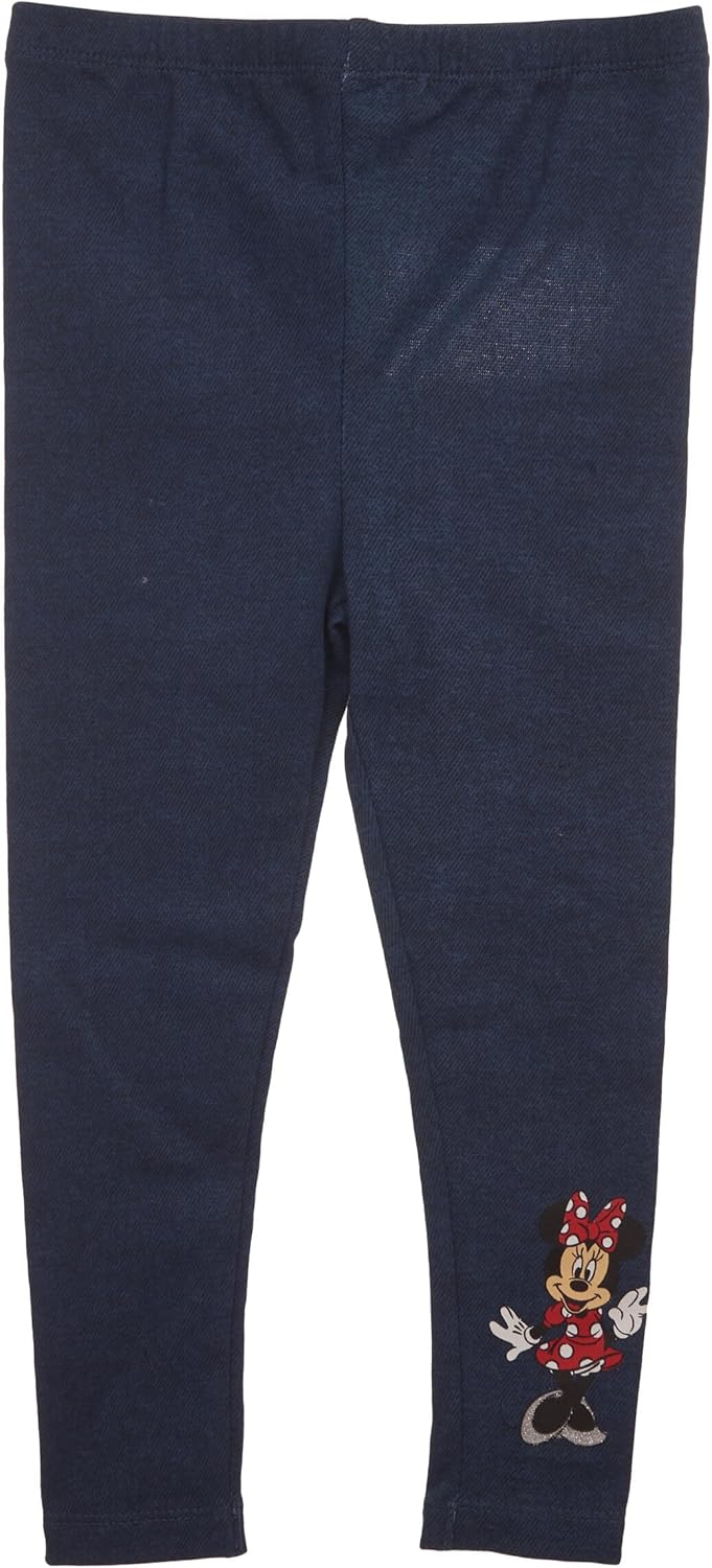 Disney Minnie Mouse Fleece Sweatshirt and Leggings Outfit Set Infant to Big Kid Sizes (12 Months - 14-16)