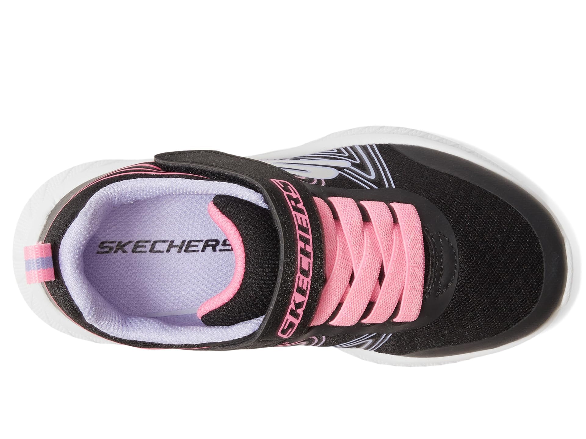 Skechers Unisex-child Microspec Plus - Swirl Sweet Sneaker