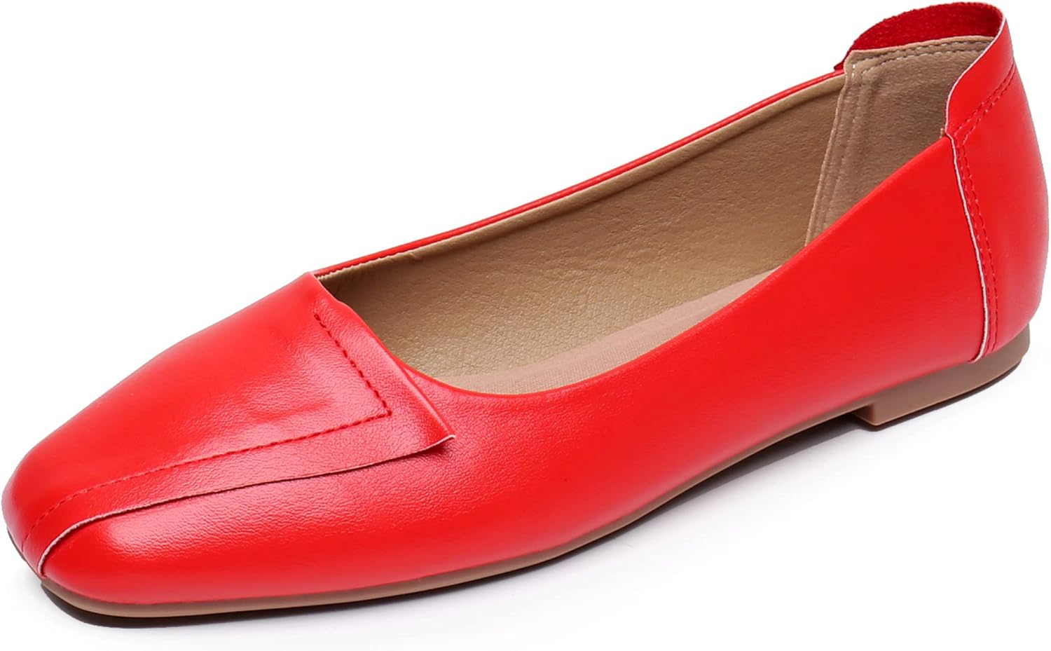 VenusCelia Women's Plain Dance Flat Shoe