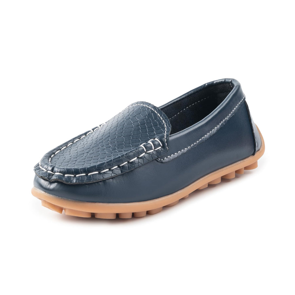 Boys Girls Loafers Dress Flats Slip-On Oxford Casual Moccasins School Walking Boat Shoes(Toddler/Little Kid/Big Kid)