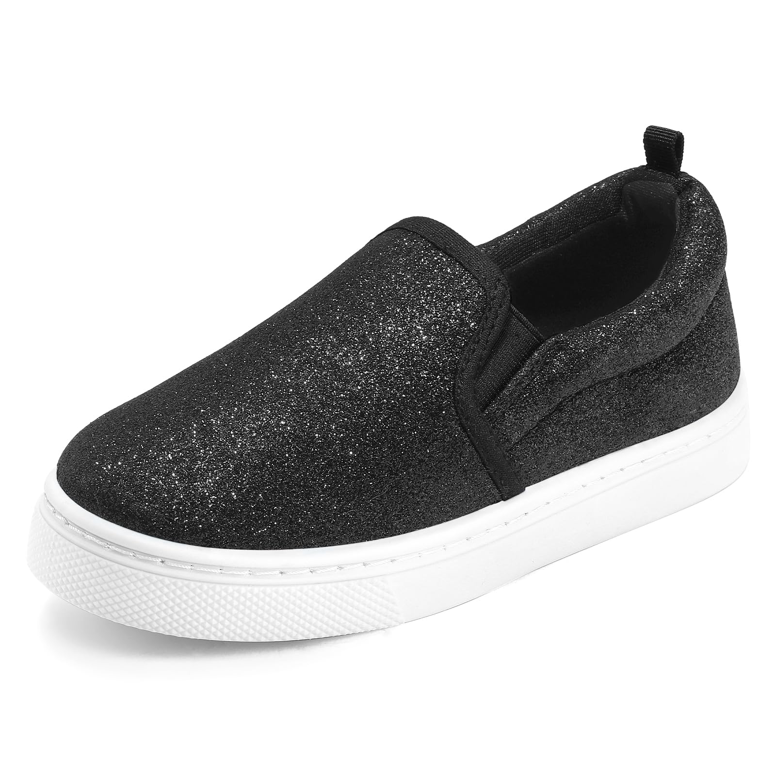 K KomForme Toddler Sneakers for Girls Boys Slip On Canvas Walking Shoes