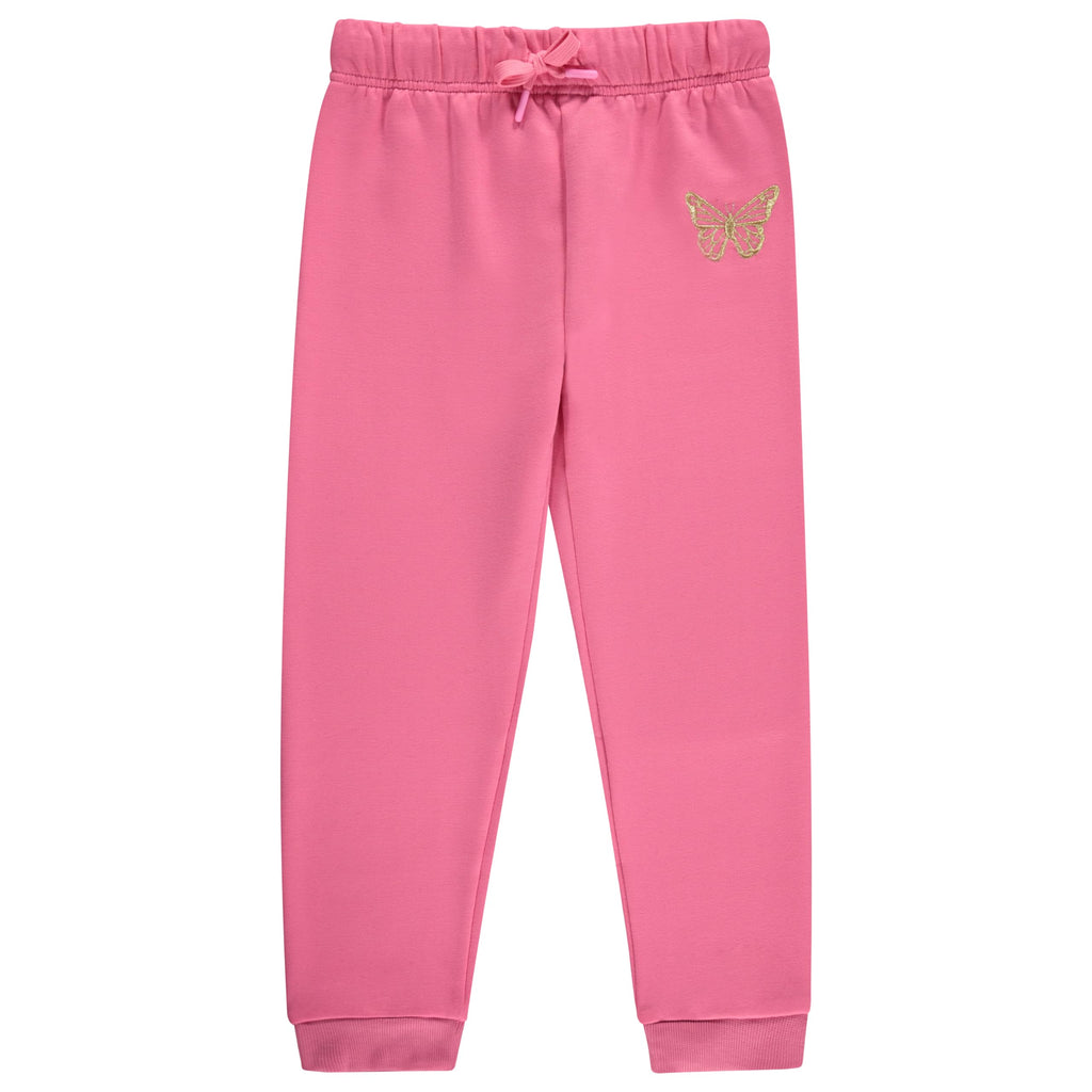 BTween Kids Girls Fashion Stretch Waist Ultra Soft Jogger Pants Set 3 Pack Bundle