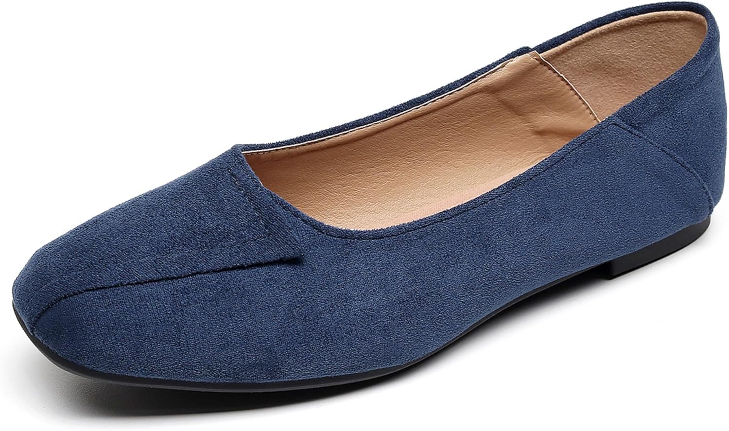 VenusCelia Women's Plain Dance Flat Shoe